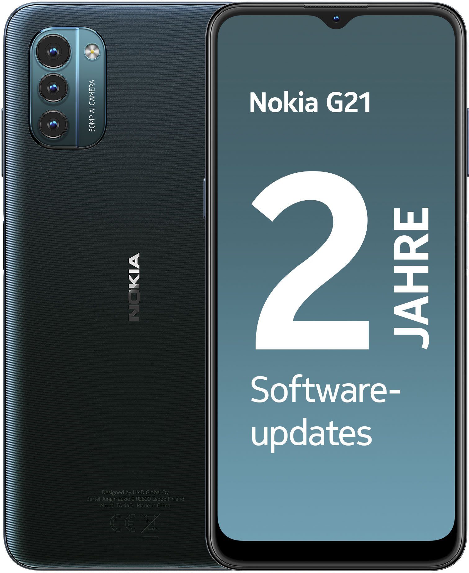 Nokia Prokids Phone – G21 Smartphone (16,5 cm/6,5 Zoll, 64 GB Speicherplatz,  50 MP Kamera)