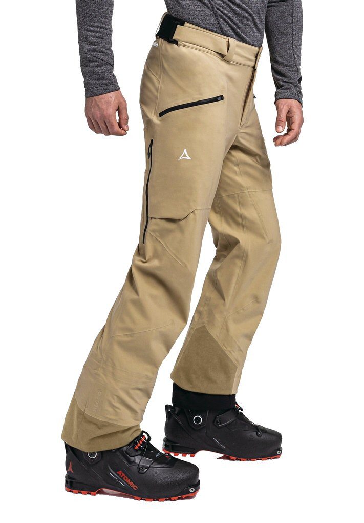 Schöffel Skihose Pizac Pant 3L (4-Wege-Stretch, wasserdicht) beigebraun Herren