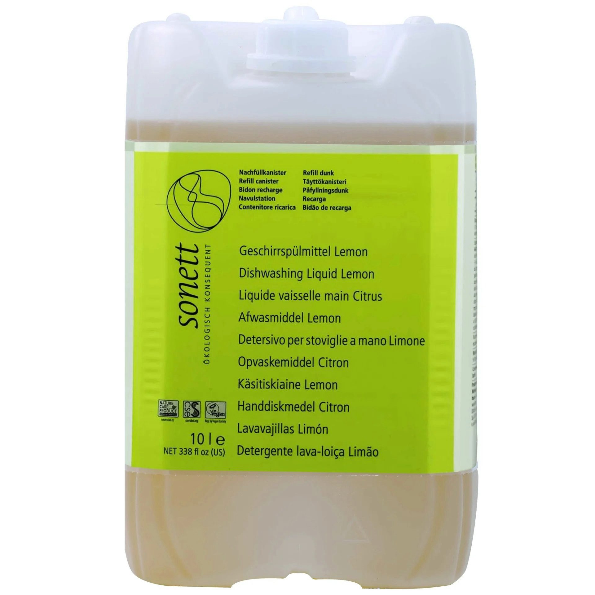 Sonett Geschirrspülmittel LEMON 10 Liter Geschirrspülmittel