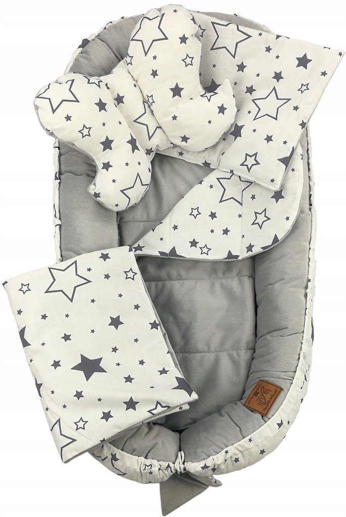 Pamek Babybett Babybett Babynestchen 10in1 Babynest Kinderbett Kokon zum schlafen, Made in Europe