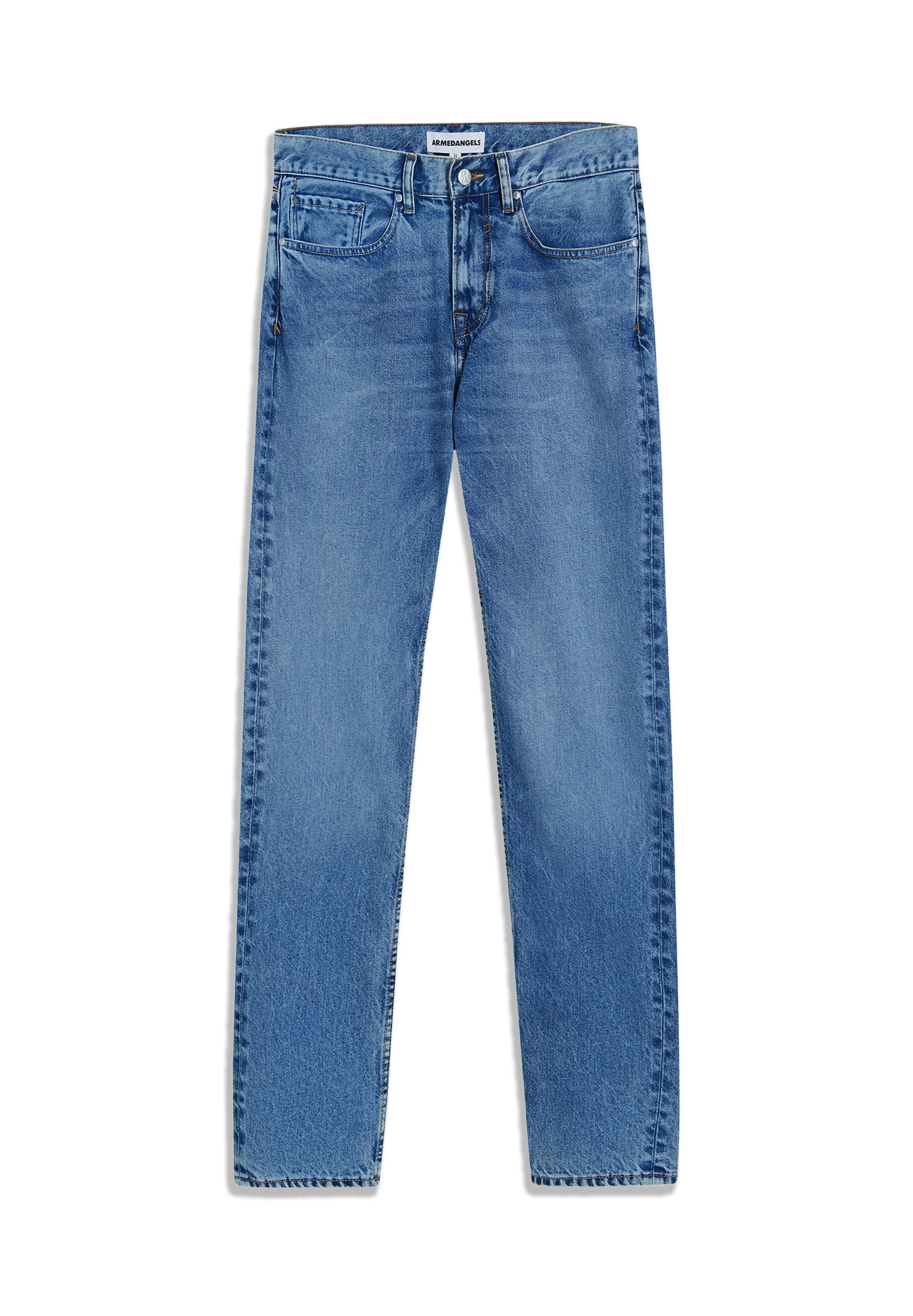 Straight-Jeans DYLAANO Slim Straight Jeans recycelte Baumwolle