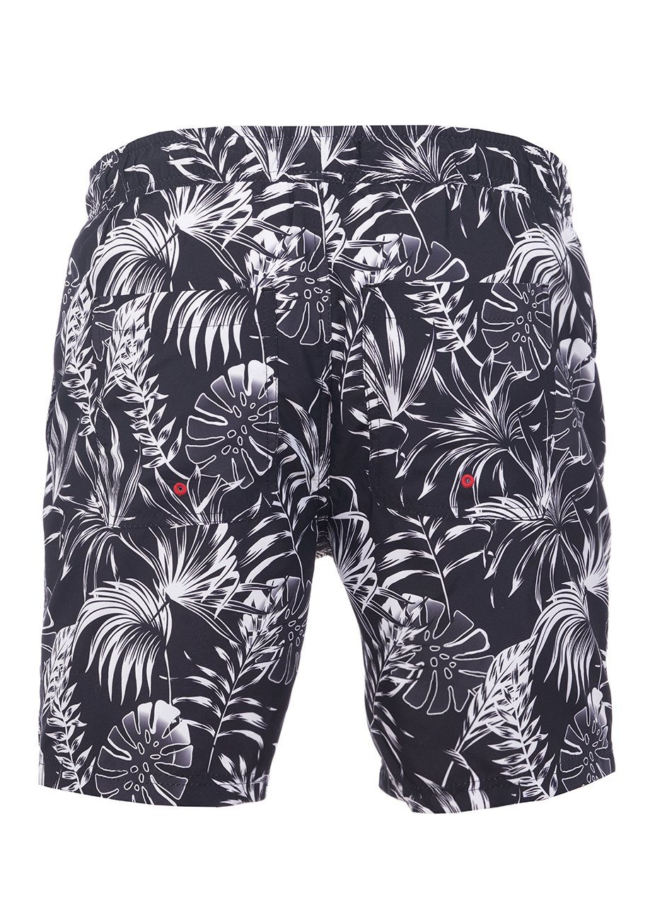 riverso Badeshorts Herren Badehose RIVKai Regular Fit (1-St) Sportshorts mit Kordelzug – Bild 2 von 5