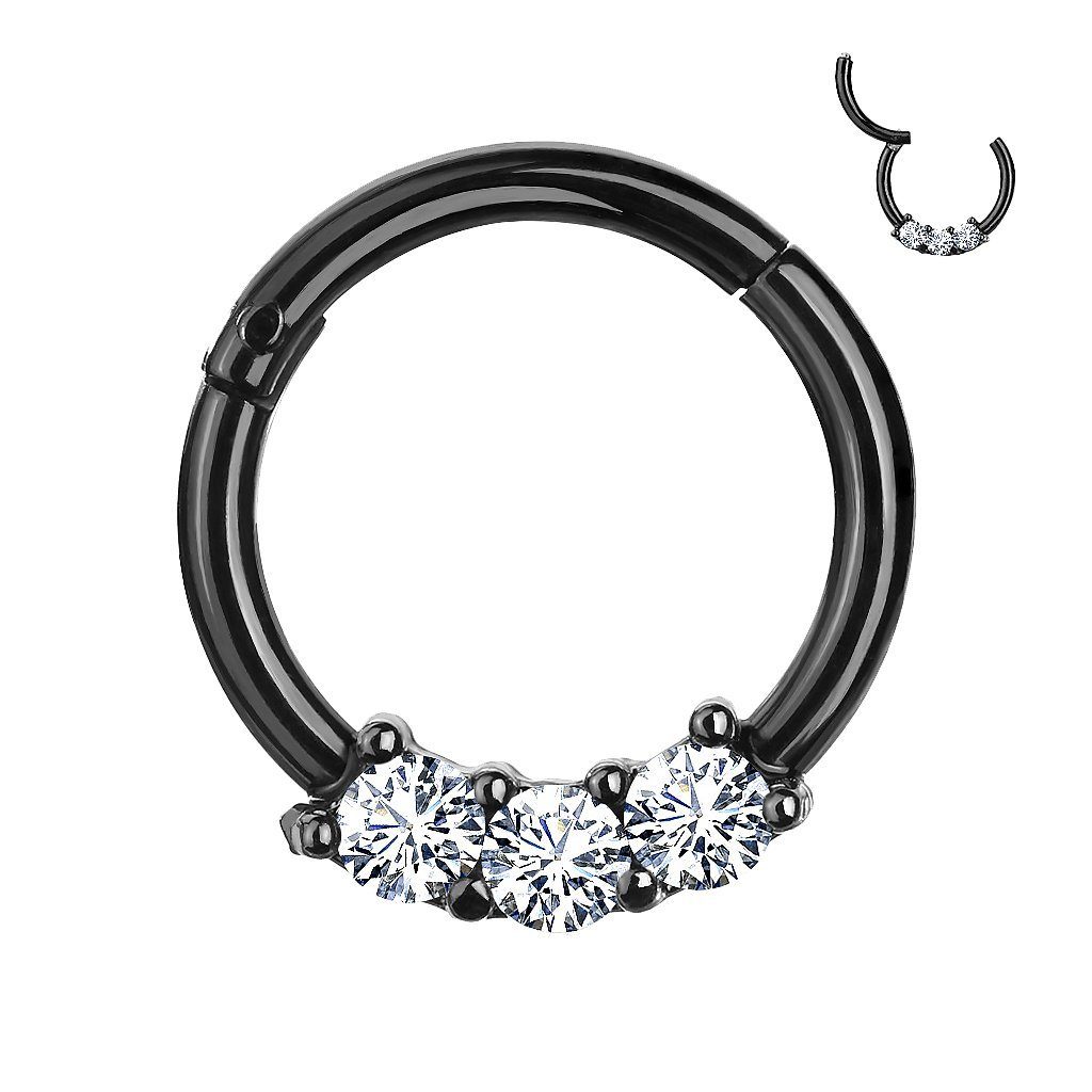 Taffstyle Nasenpiercing Piercing Segmentring Scharnier Clicker günstig online kaufen