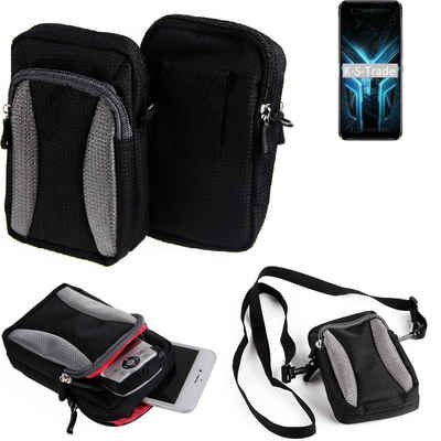 K-S-Trade Kameratasche für Sony ZV-1, Fototasche Gürtel-Tasche Holster Umhänge Tasche Kameratasche