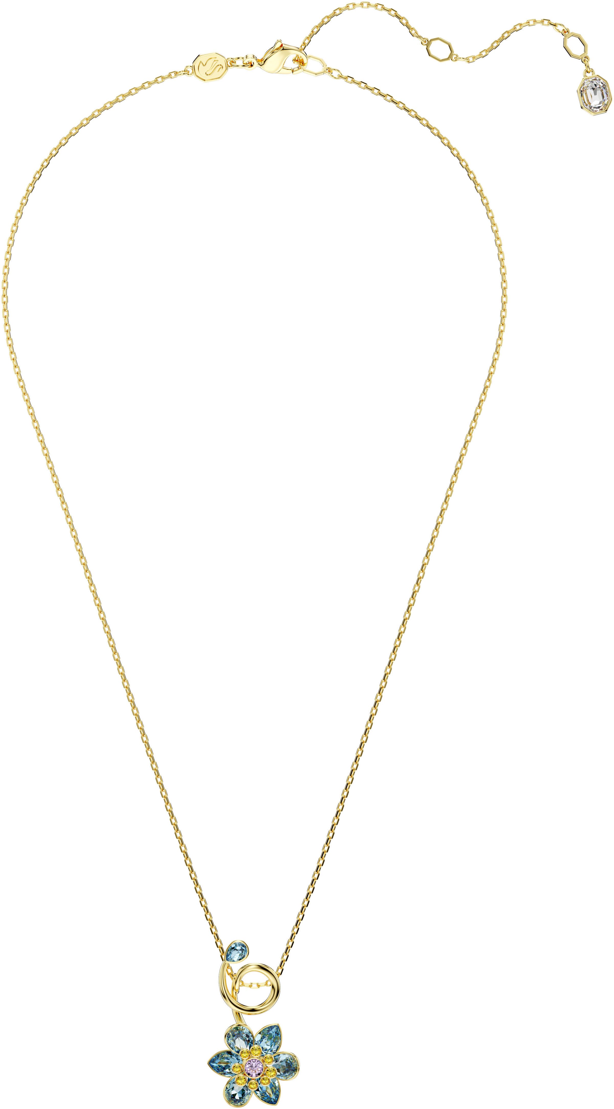 Swarovski Kette mit Anhänger Schmuck Geschenk Idyllia Anhänger Blume, mit S günstig online kaufen