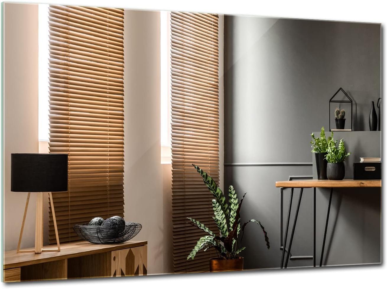 Spiegel Tulup Spiegel Rechteckig 4mm Glas Wandspiegel Groß Dekorative