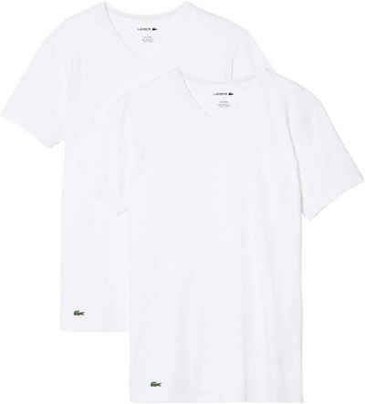 Lacoste T-Shirt »V-Neck 2er-Pack« (Packung, 2-tlg., 2er-Pack)