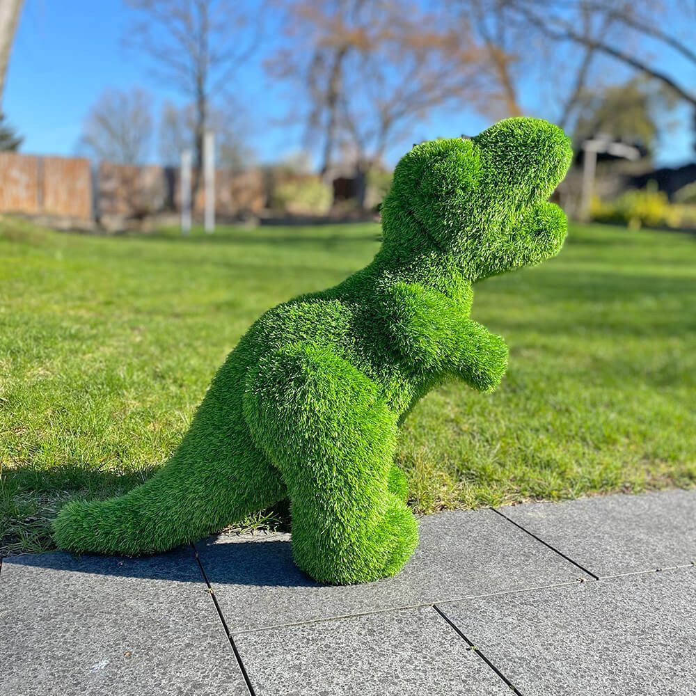 Gartenfigur AniPlants, Grasfigur, "Dinosaurier", T-Rex, Gartendeko, 70 cm