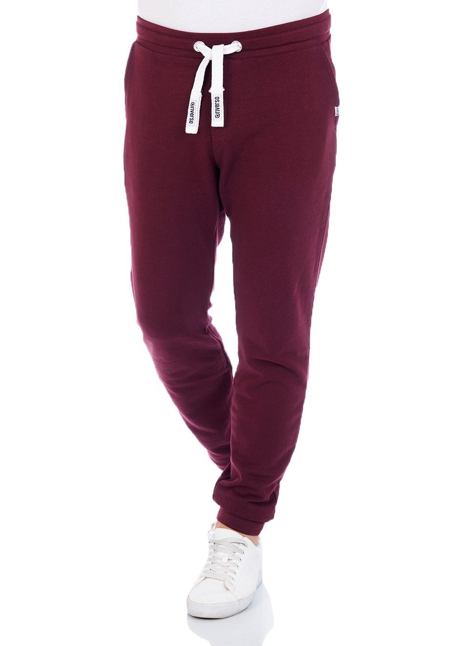 riverso Sweathose Herren Joggingshose RIVLino Regular Fit Trainingshose aus pflegeleichter Baumwollmischung