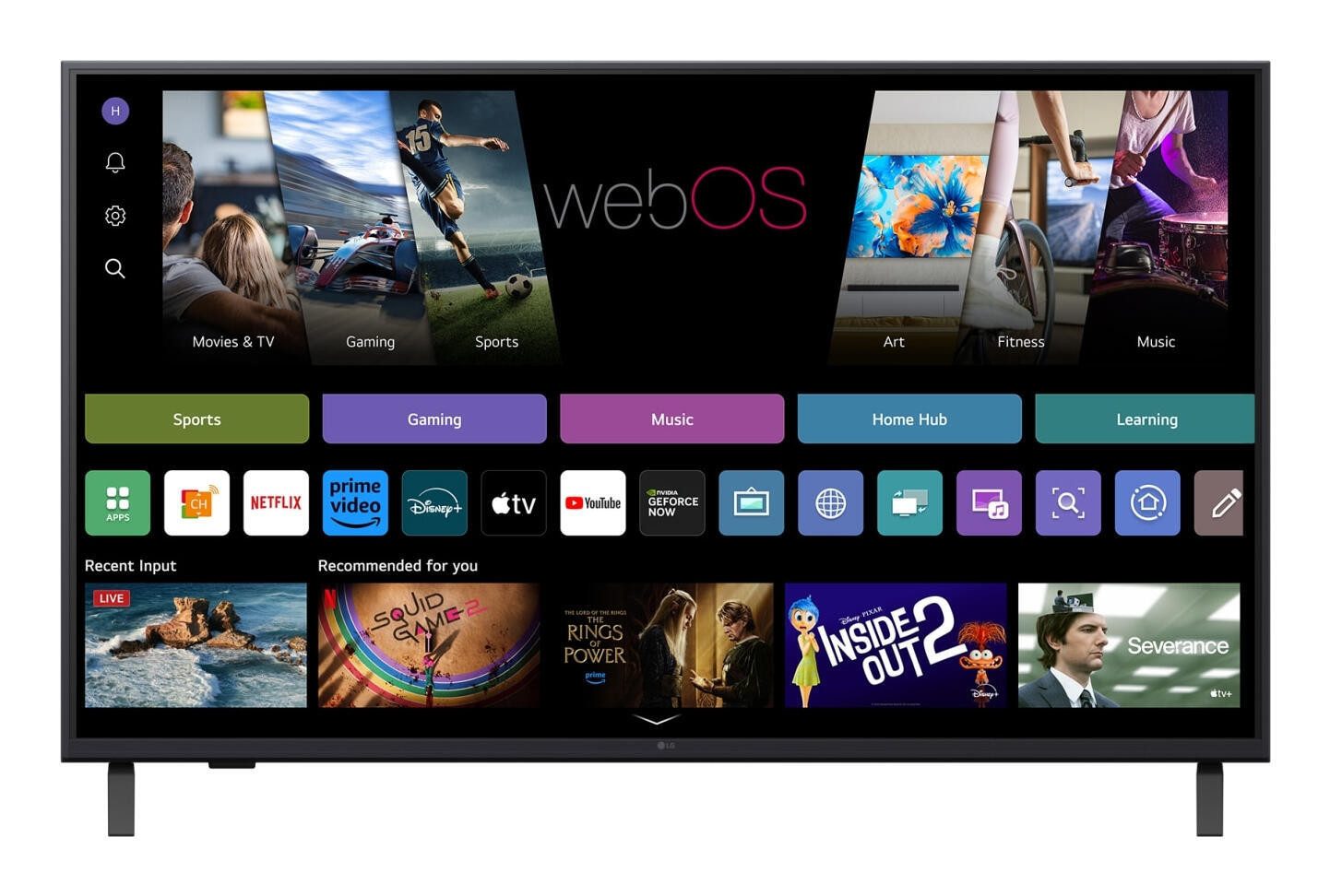 LG 43UA74003LB LED-Fernseher