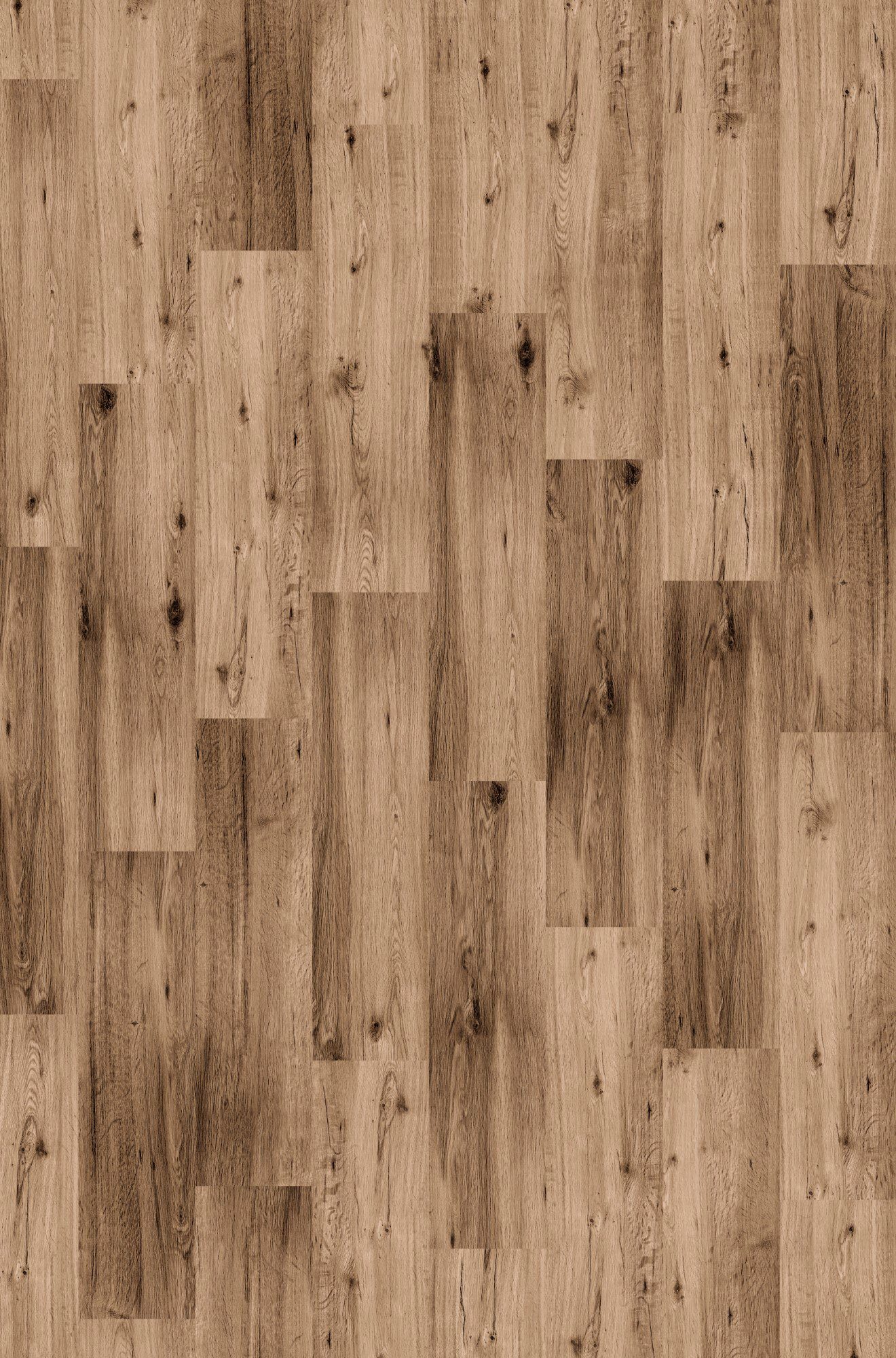 Infloor Teppichfliese Velours, Stein- oder Holzoptik, Made in Germany, rechteckig, Höhe: 5,5 mm, 14 Stück, 3,5 m², 25 x 100 cm, selbsthaftend, für Stuhlrollen geeignet
