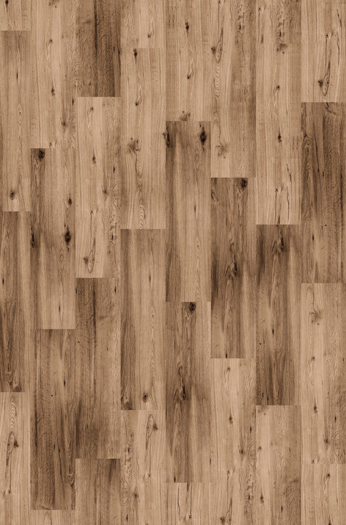 Teppichfliese Velour Holzoptik Eiche Stück, selbsthaftend, 6 25 mm, 4 100 rechteckig, Infloor, geeignet m², Höhe: rustikal, für 14 x Stuhlrollen cm
