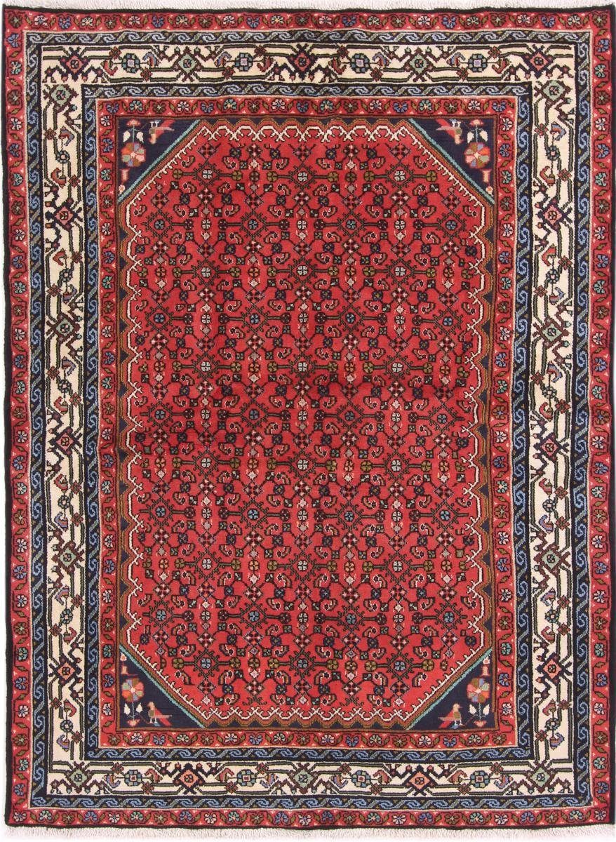 Handgeknüpfter mm 12 Nain Hosseinabad Höhe: 141x201 Orientteppich, Orientteppich Trading, rechteckig, Hamadan