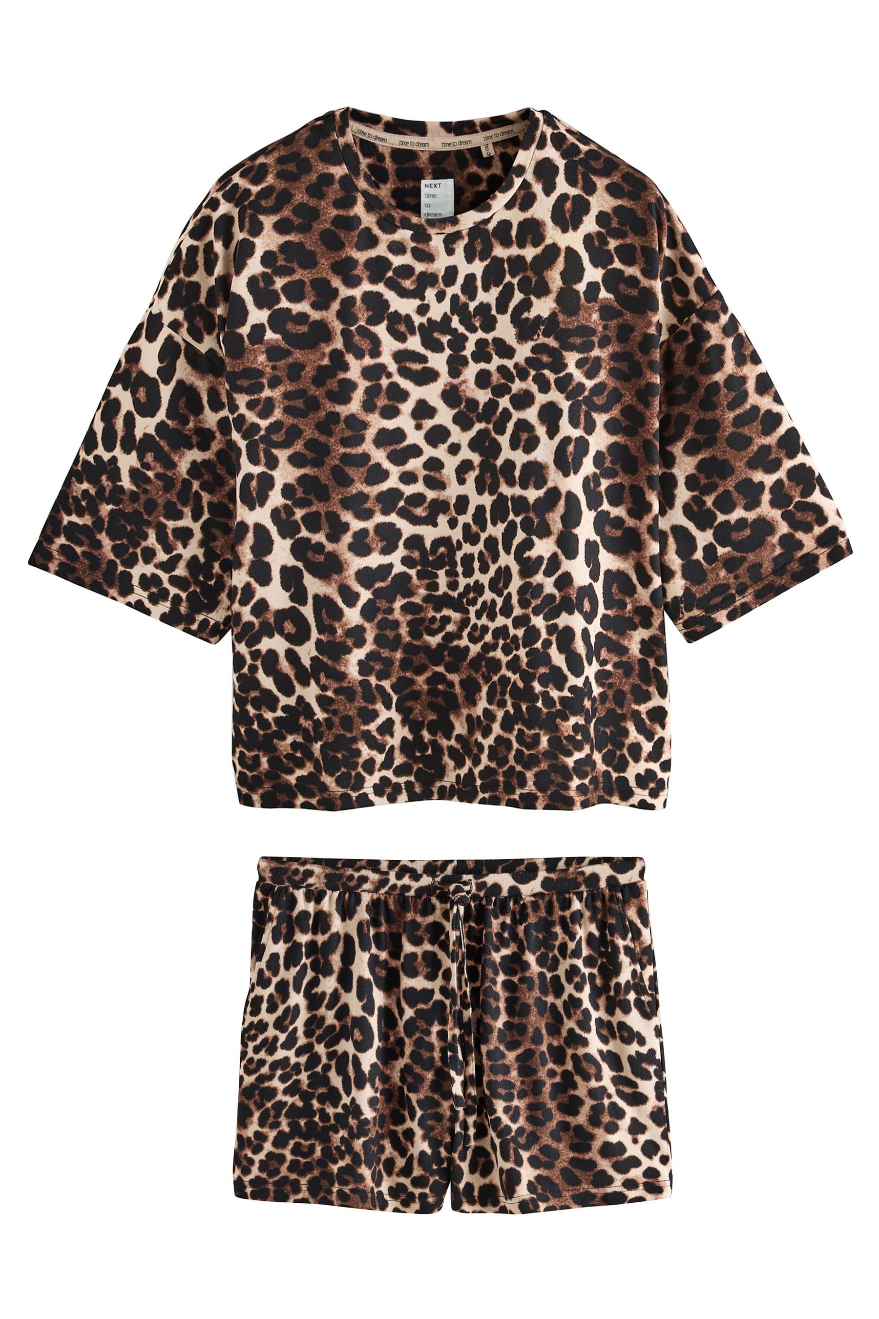 Next Pyjama Gemütlicher, kurzer Schlafanzug (2 tlg)
