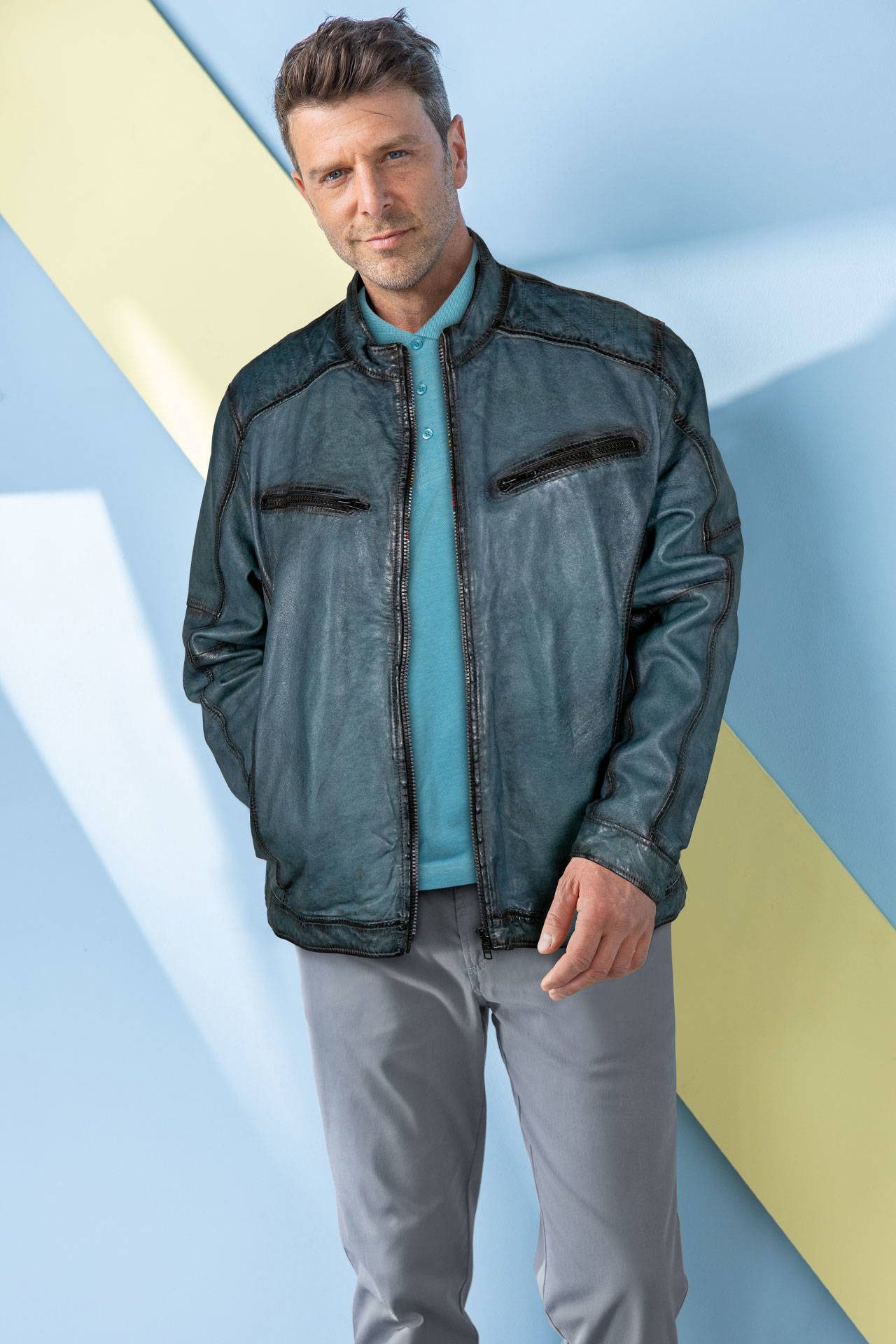 Sealand Lederjacke