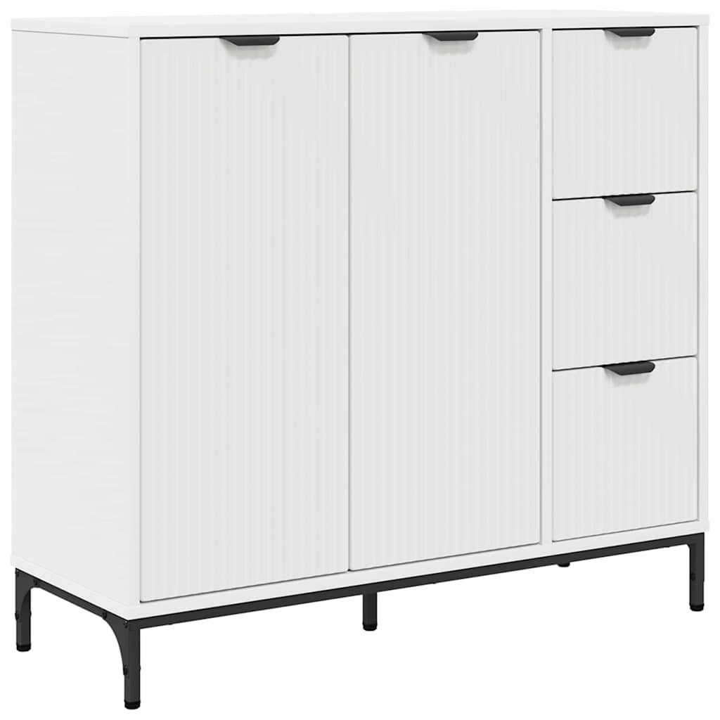 vidaXL Sideboard Sideboard mit Schubladen Weiß günstig online kaufen