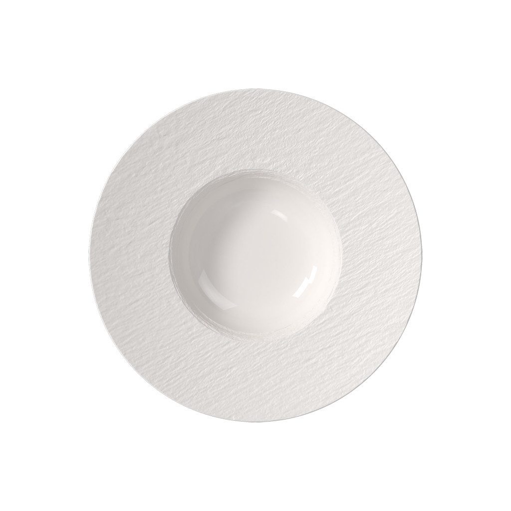 Villeroy & Boch Pastateller Manufacture Pastateller, (1 St), Premium Porcelain, mikrow.- & spülm.sicher, Made in Germany
