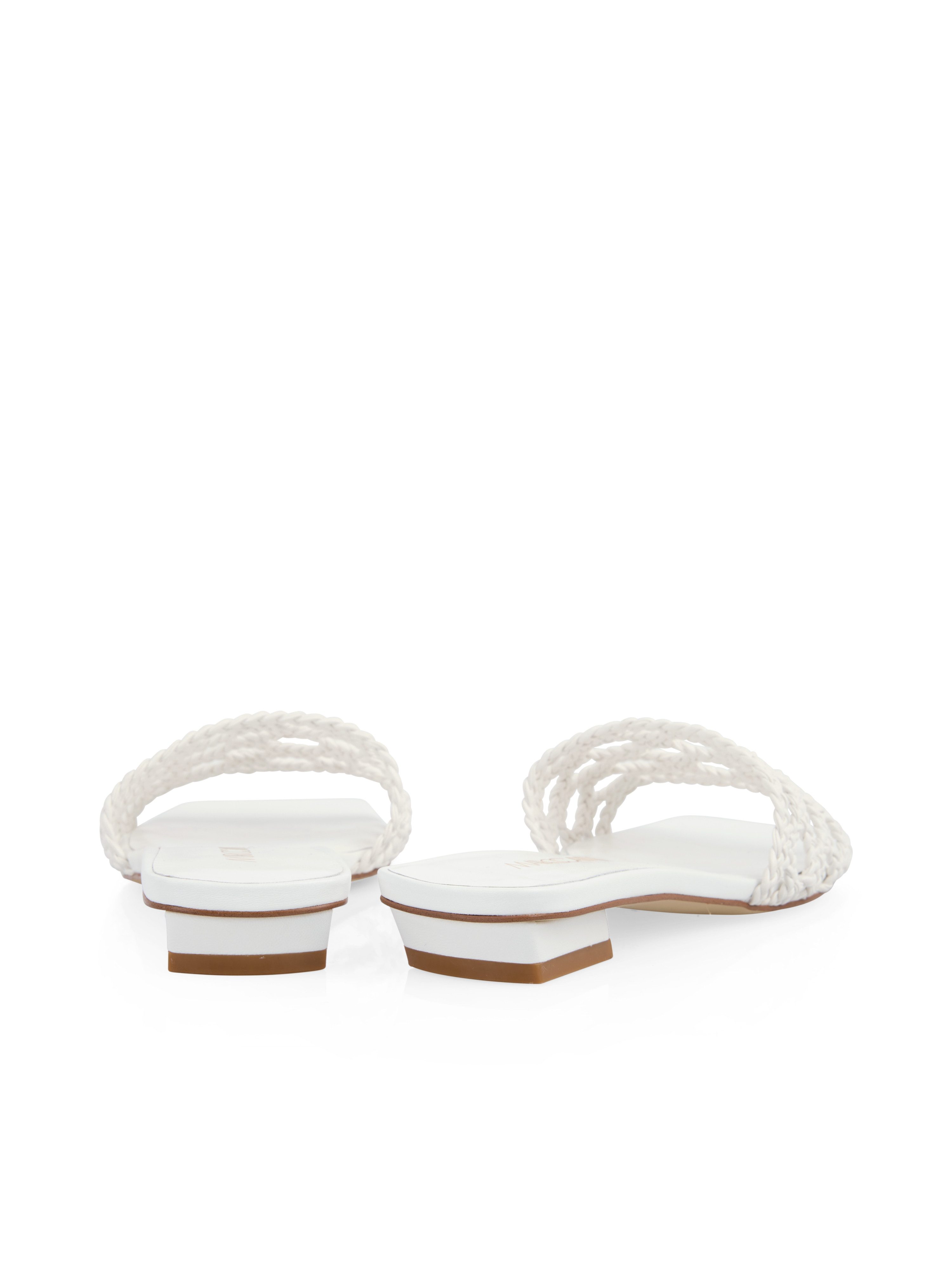 Marc Cain Collections Leo's Oasis Pantolette Blockabsatz, Hochzeitsschuh, Sommerschuh mit Lasercuts