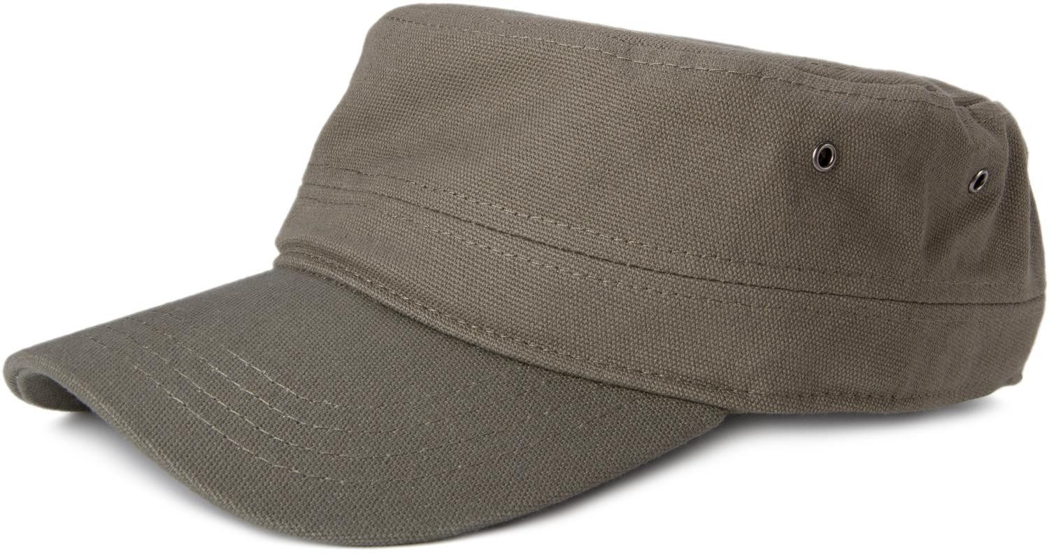 styleBREAKER Army Cap Military Cap Baumwoll Canvas (1-St)