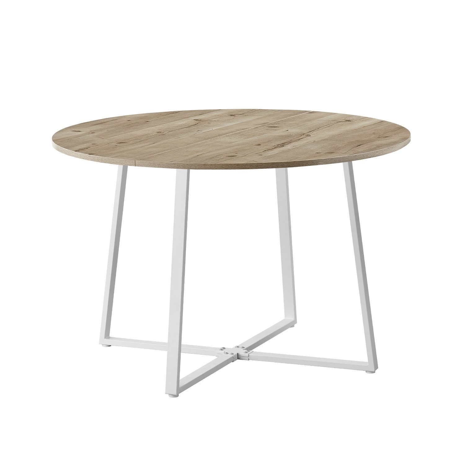 B&D home Esstisch NOA, rund, 110x110cm, platzsparend