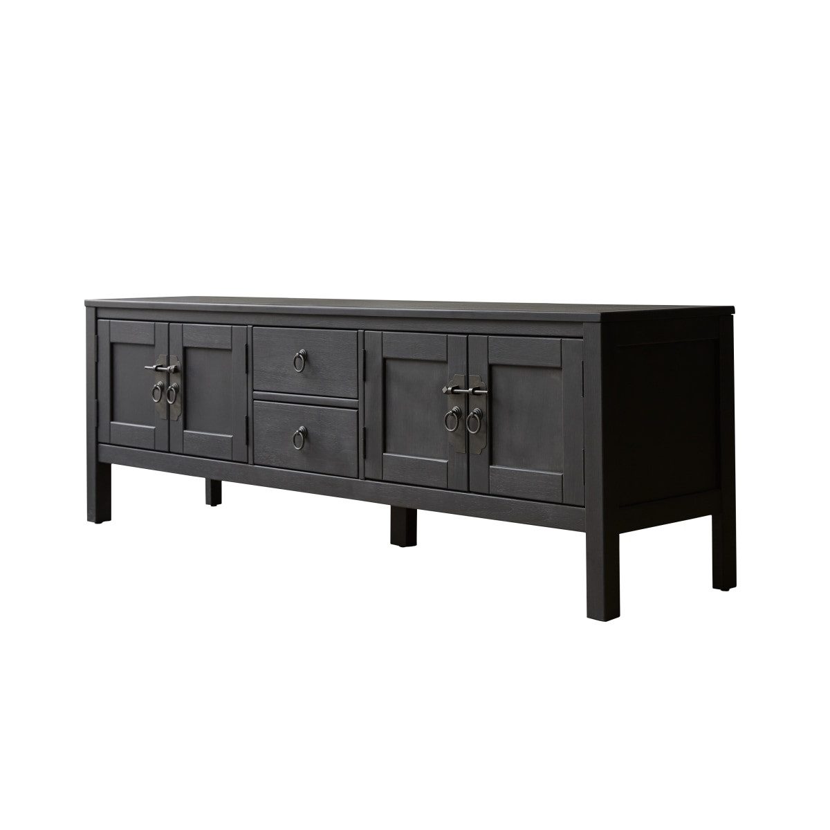 Tikamoon TV-Schrank Thaki Black TV-Schrank aus günstig online kaufen