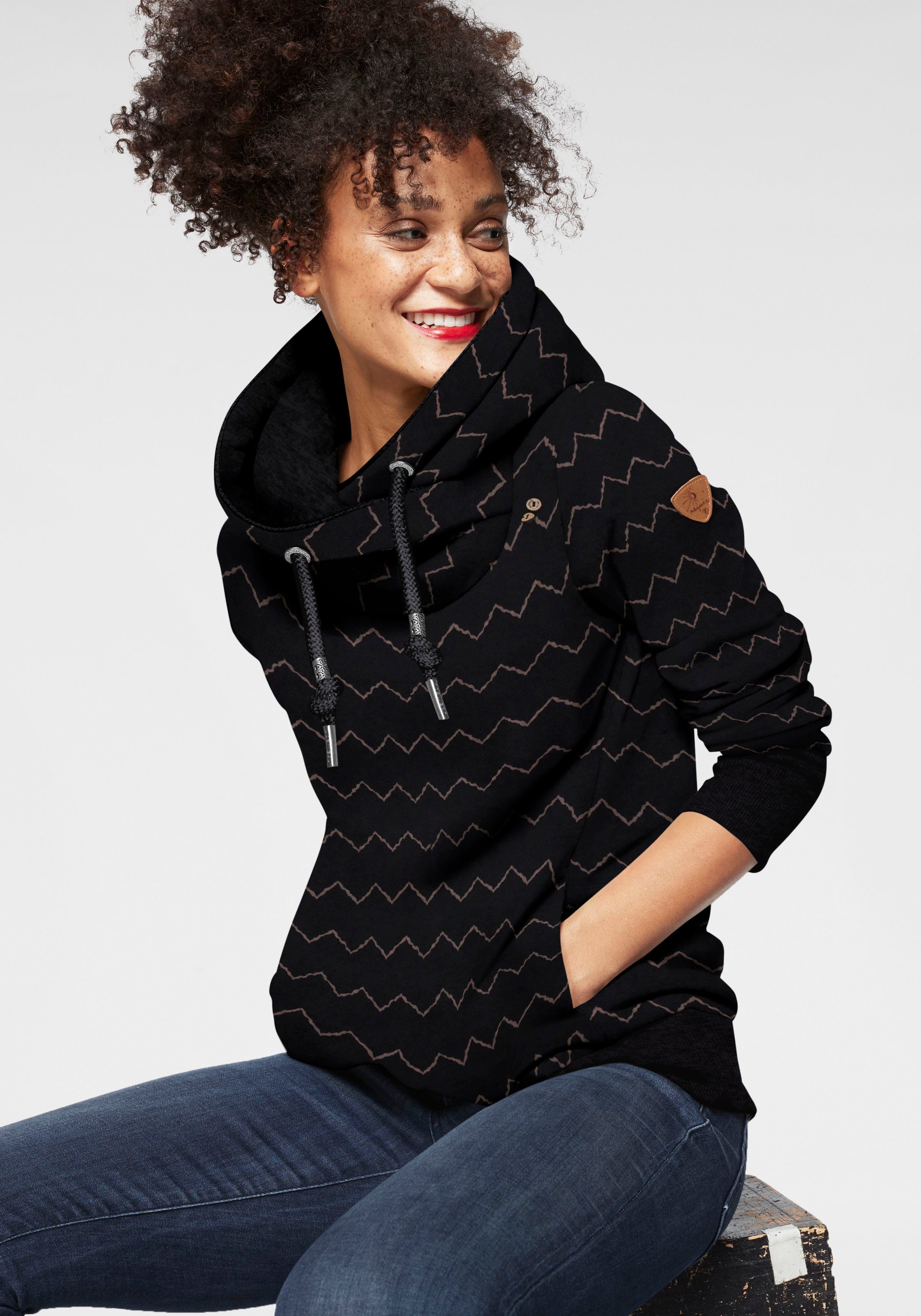 Ragwear Sweater GRIPY BUTTON CHEVRON O günstig online kaufen