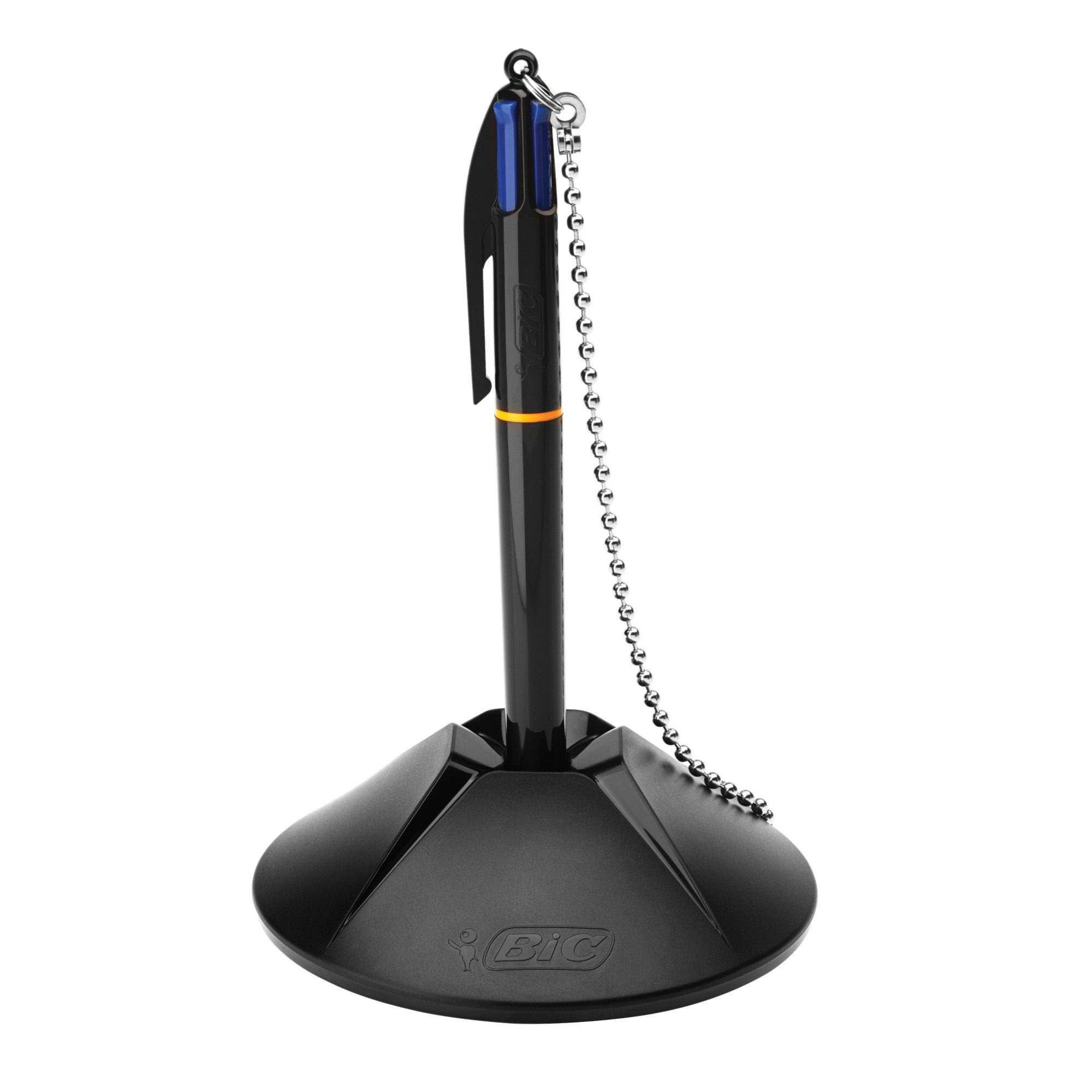 BIC Kugelschreiber Kugelschreiberständer 4 Colours Counter Pen 527507 schwarz