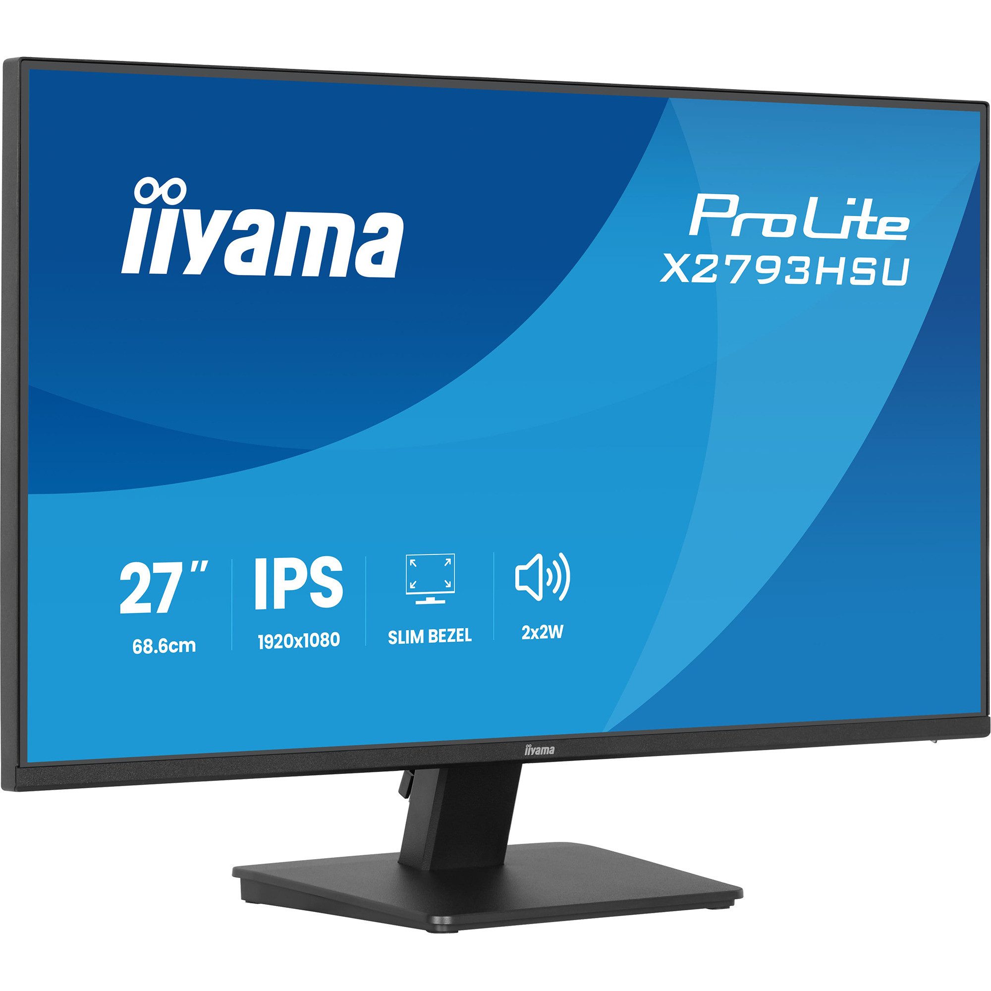 Iiyama iiyama ProLite X2793HSU-B1, LED-Monitor, (FullHD, TFT-Monitor (1920 x 1080 px)