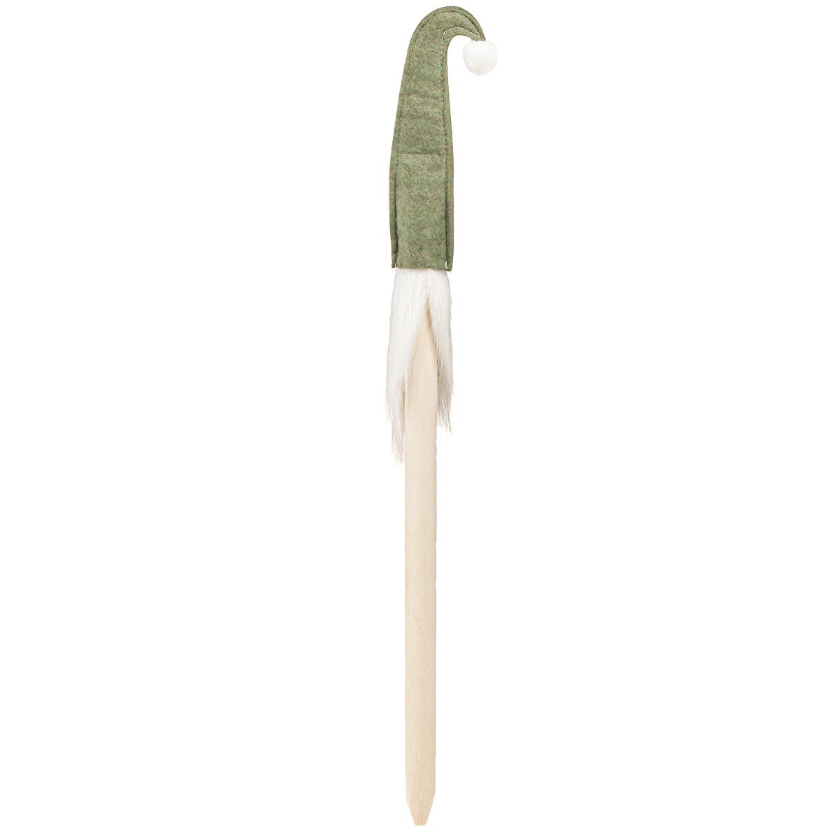 Florists Products Weihnachtsmann Weihnachtsmann Wichtel Grün 57cm Stab Deko 4 Stk Skandinavisch, 4 Stü
