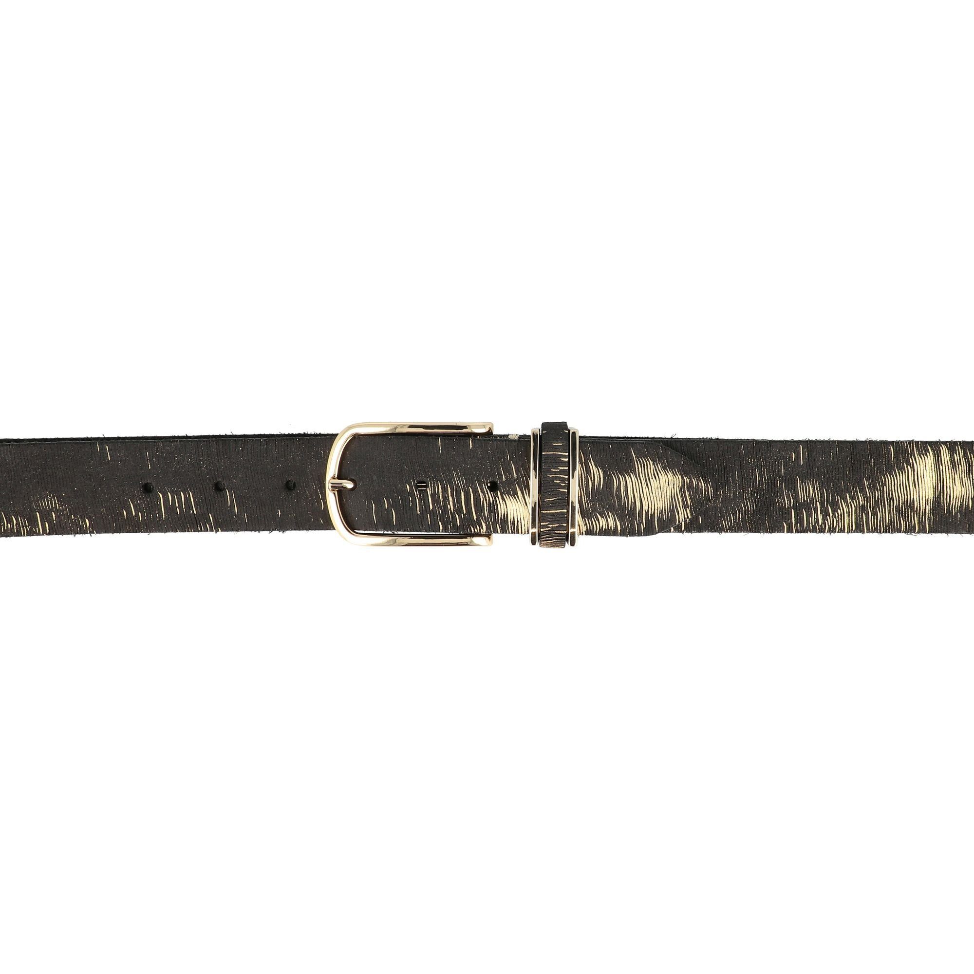 b.belt Ledergürtel Dornschließe