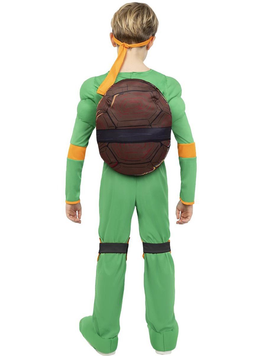 Metamorph Costume Ninja Turtles – Michelangelo Costume for Kids, With this costume you mutate into a fighting turtle!