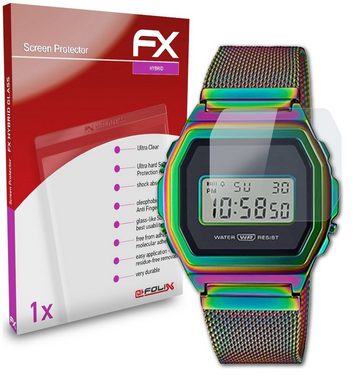 atFoliX Schutzfolie Panzerglasfolie für Casio A1000RBW-1ER, Ultradünn und superhart