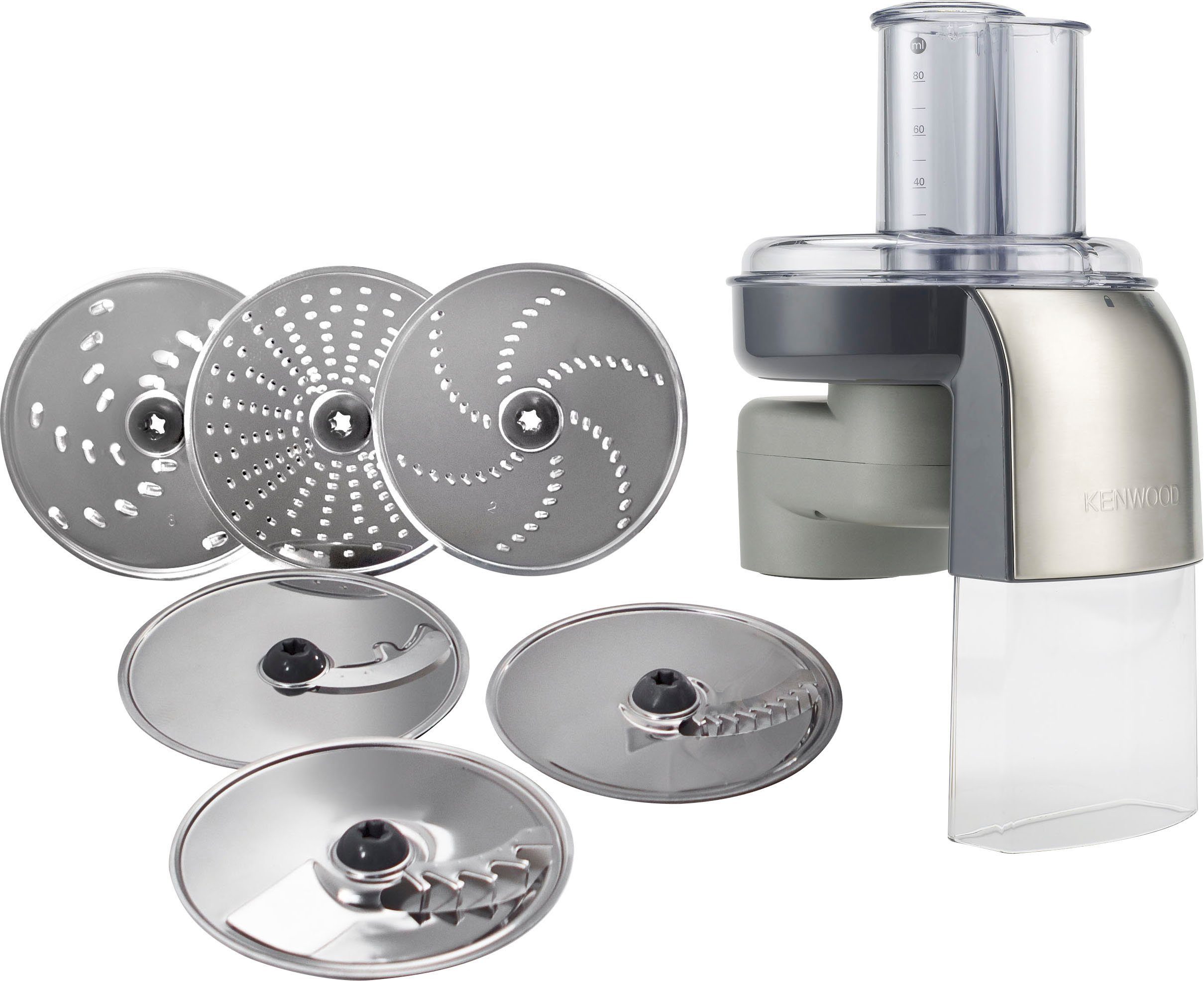 KENWOOD Küchenmaschine Titanium Chef Baker Zubehör, UVP Gratis: 1200 Wert KVL85.004BK, AT340 Gratis 319,-", l XL Schüssel, Mixaufsatz W, 7 KAH359GL+Schnitzelwerk