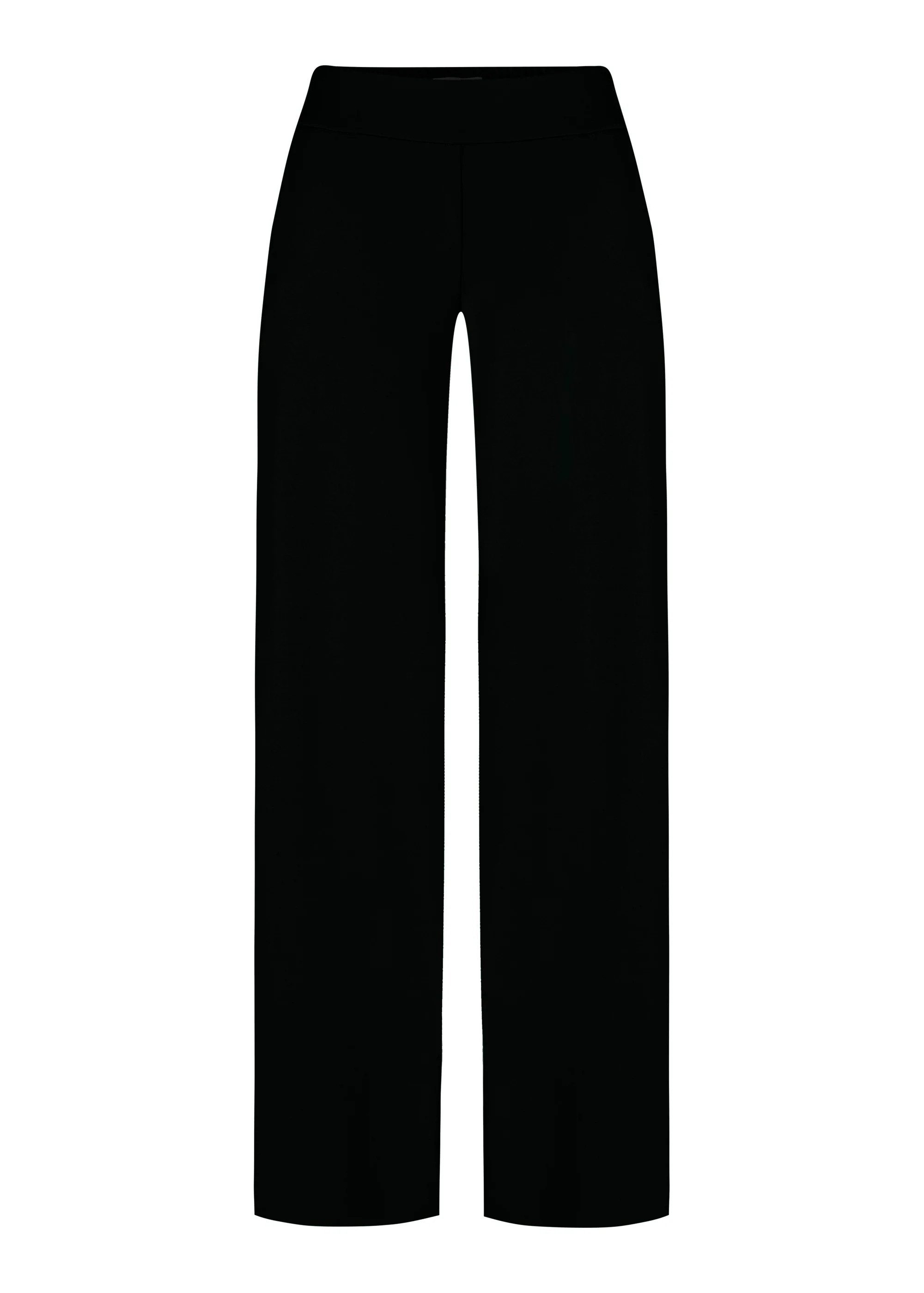 Stehmann Stoffhose - Hamatit Hose - weite Jerseyhose mit Bügelfalten - Hose Damen