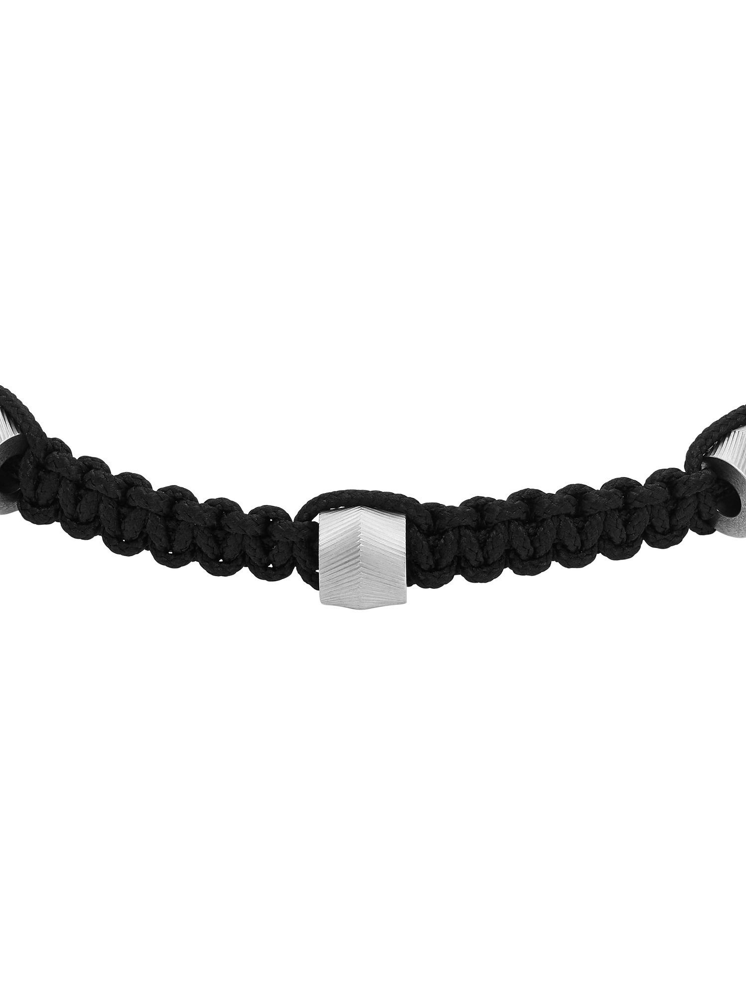 Fossil Armband Fossil Herren-Armband Edelstahl, Perlon/Nylon, HARLOW
