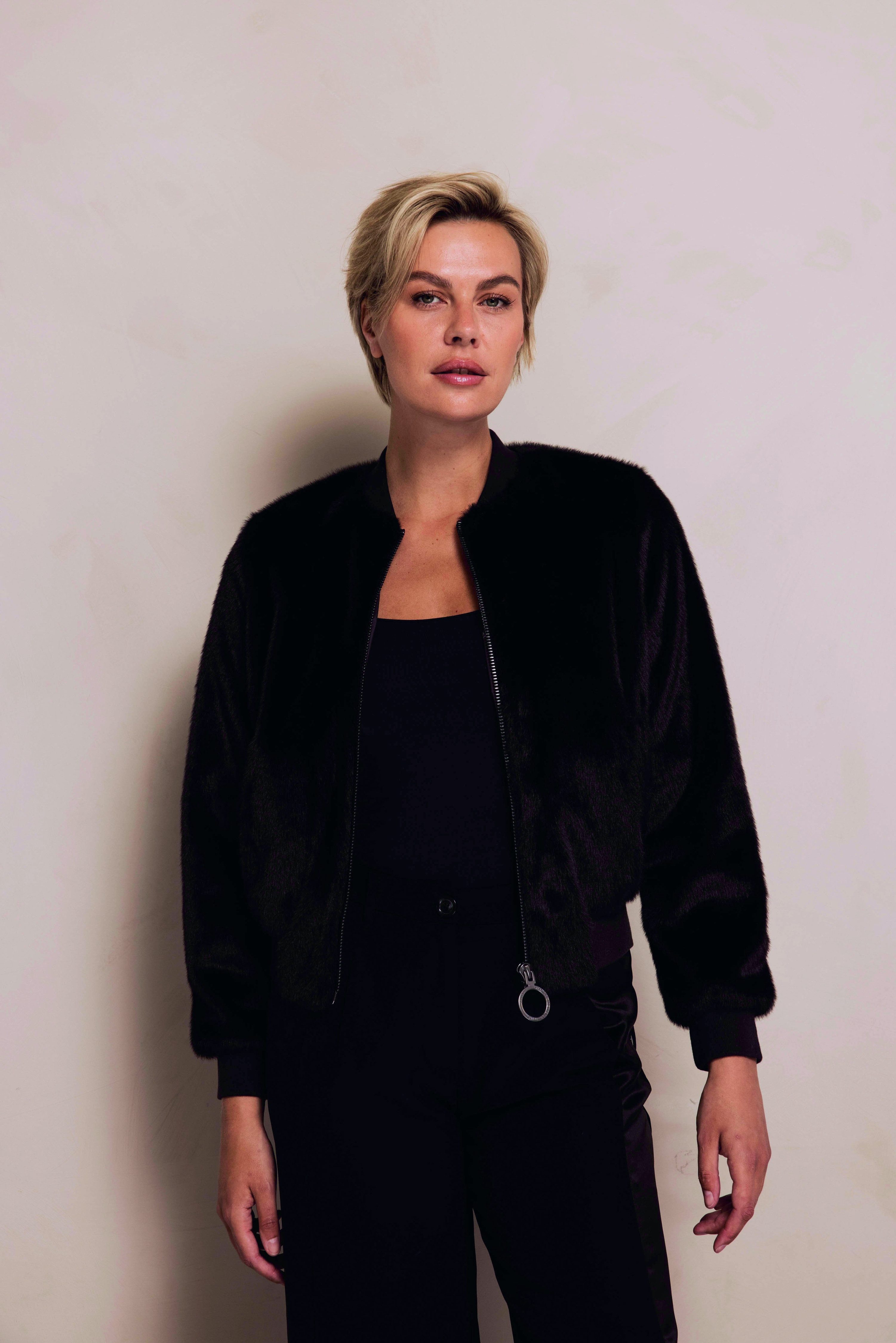Fellimitatjacke ZHGIULIA