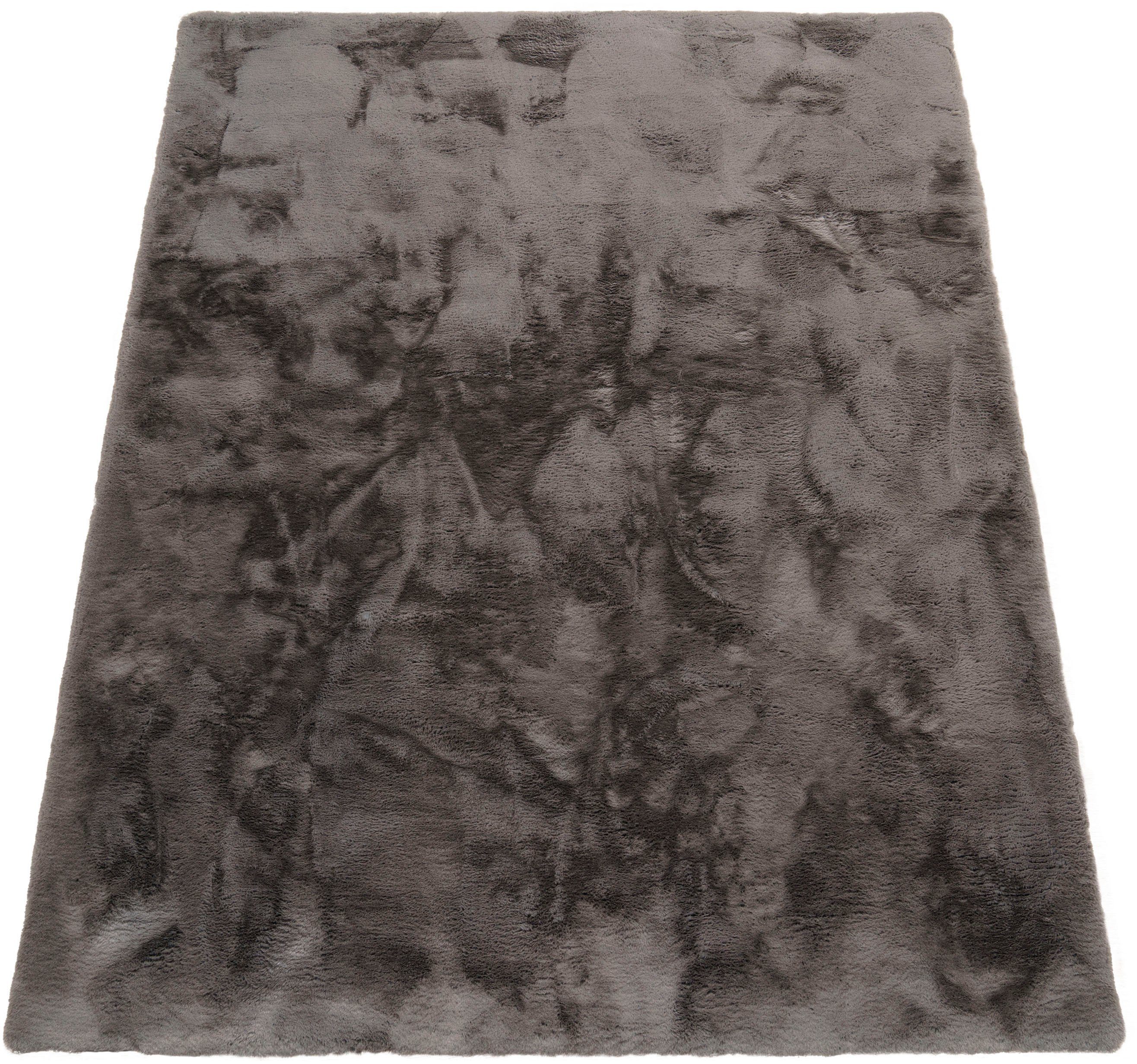 Paco Home Hochflor-Teppich "Rabbit Deluxe 860" rechteckig 39 mm Höhe Kunstf günstig online kaufen