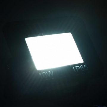 vidaXL Flutlichtstrahler LED-Fluter 10 W Kaltweiß