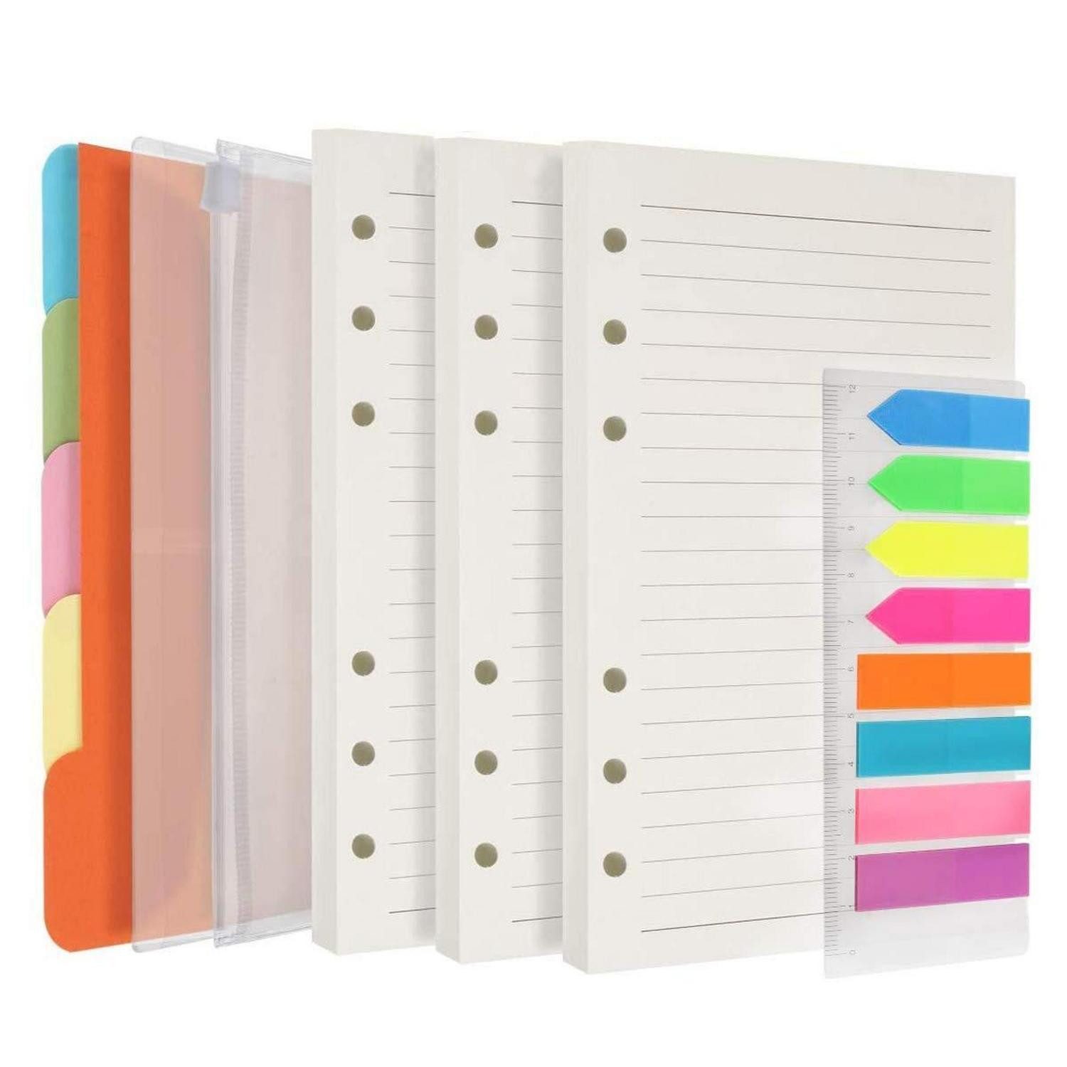 LuxusKollektion Notizbuch A6 Budget Planer Ringbuch mit Zubehör