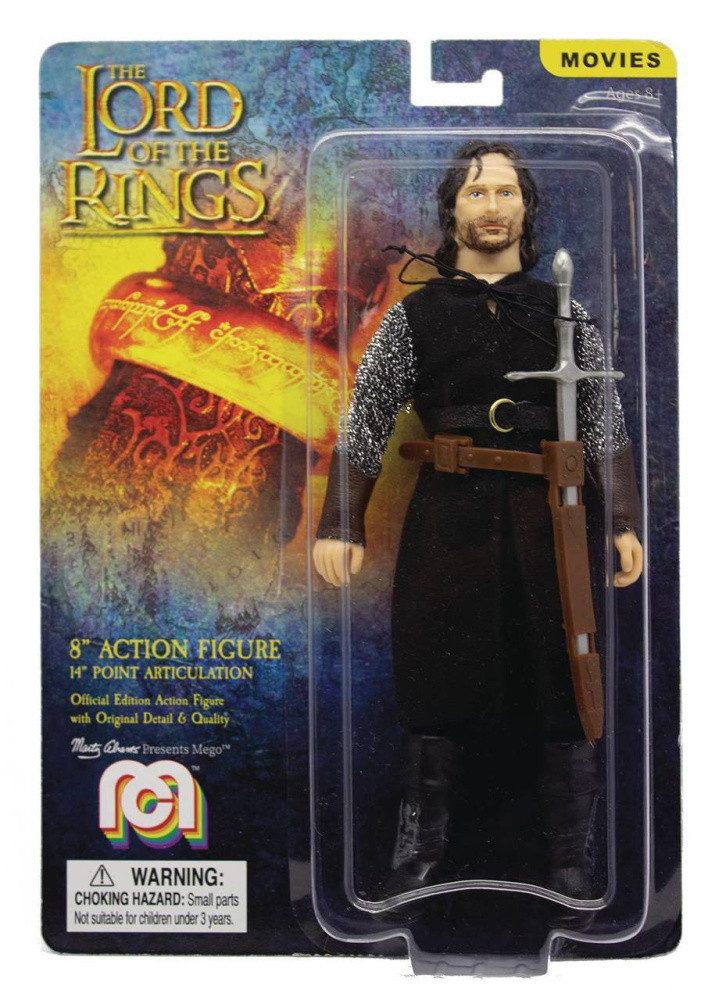 Mego Actionfigur Herr der Ringe Actionfigur Aragorn 20 cm