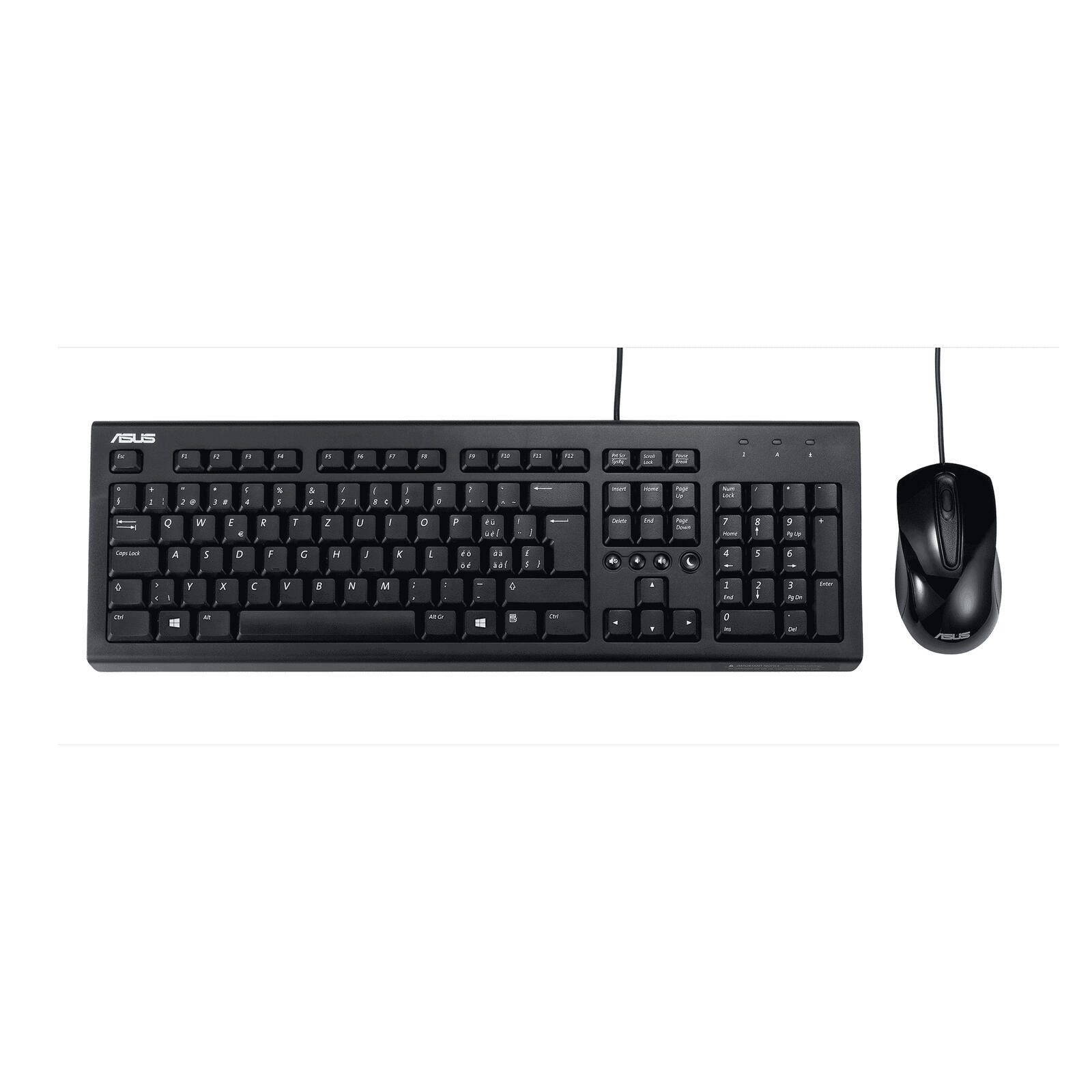 U2000 Keyboard + Mouse Set Tastatur- und Maus-Set