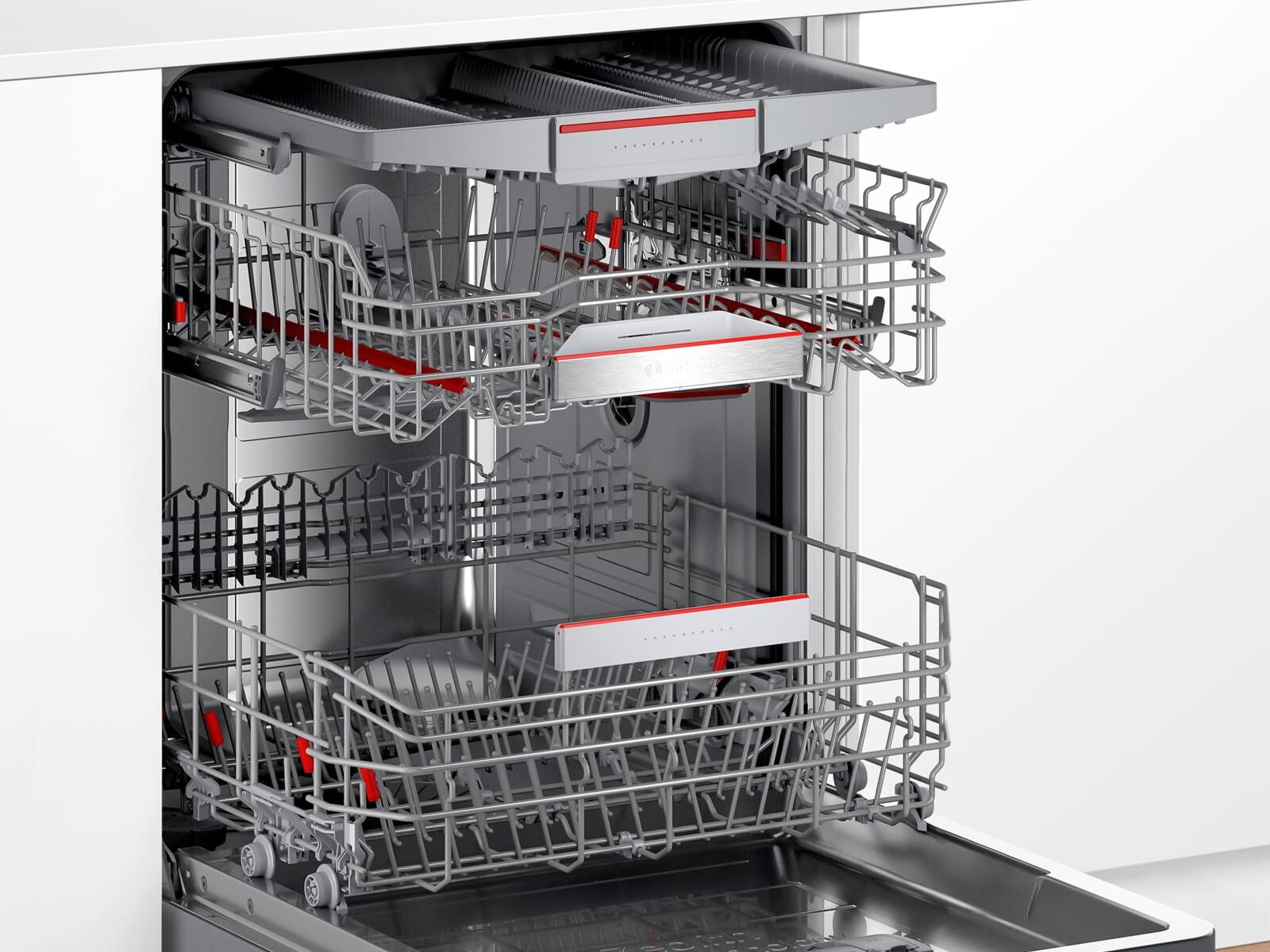BOSCH Unterbaugeschirrspüler SMU6ZCS49E, 9.5 l, 14 Maßgedecke, HomeConnect