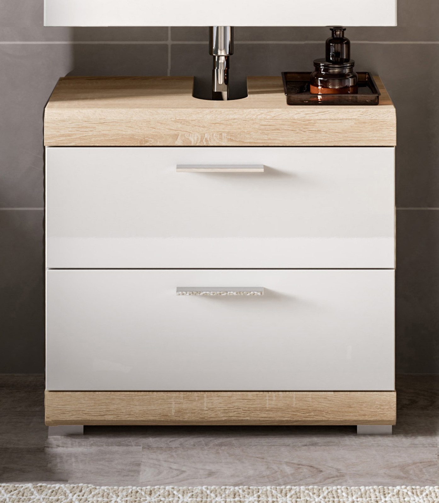 Inn.Furn Waschbeckenunterschrank Mambo (Badschrank in weiß günstig online kaufen