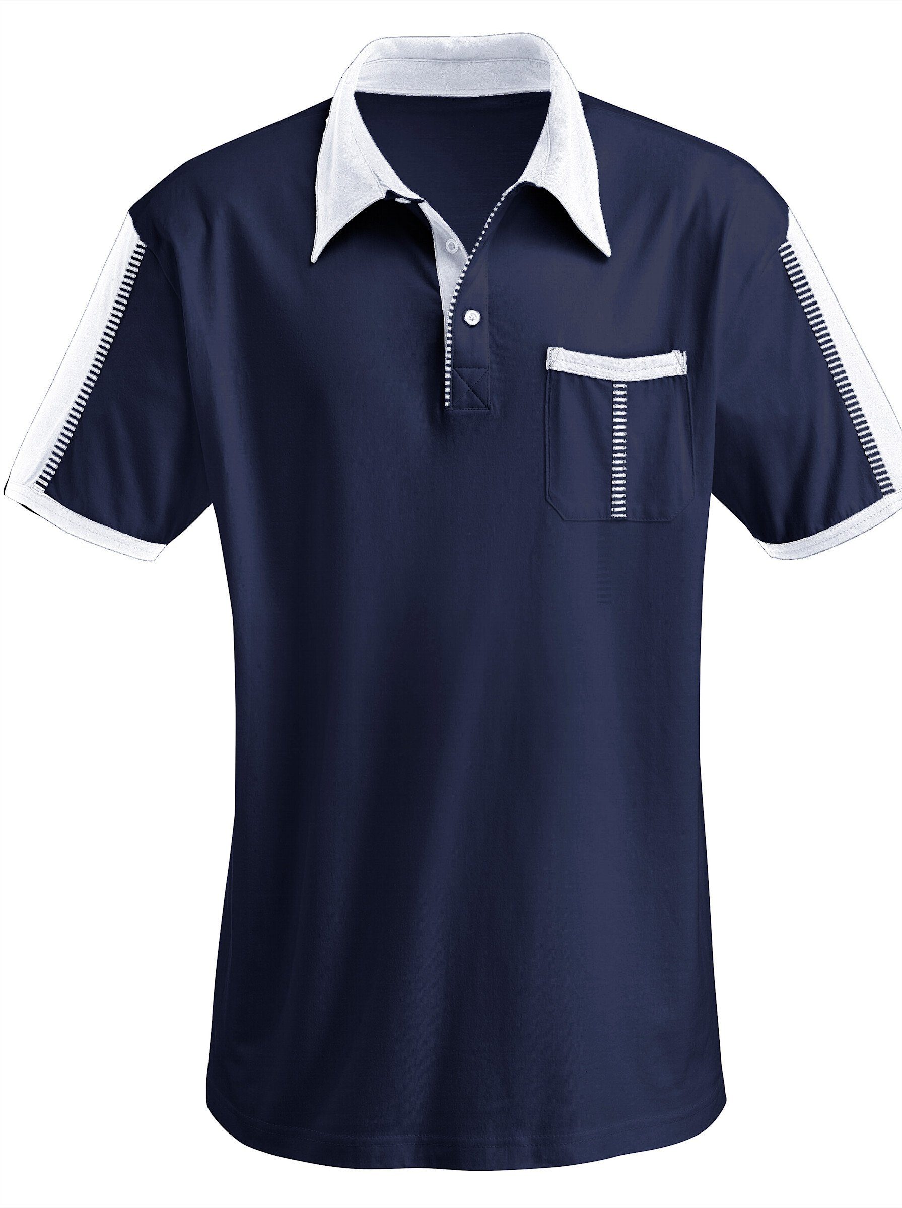 Sieh an! T-Shirt Poloshirt Kurzarm günstig online kaufen
