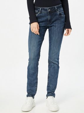 Pepe Jeans Slim-fit-Jeans New Brooke (1-tlg) Patches, Weiteres Detail, Plain/ohne Details, Stickerei