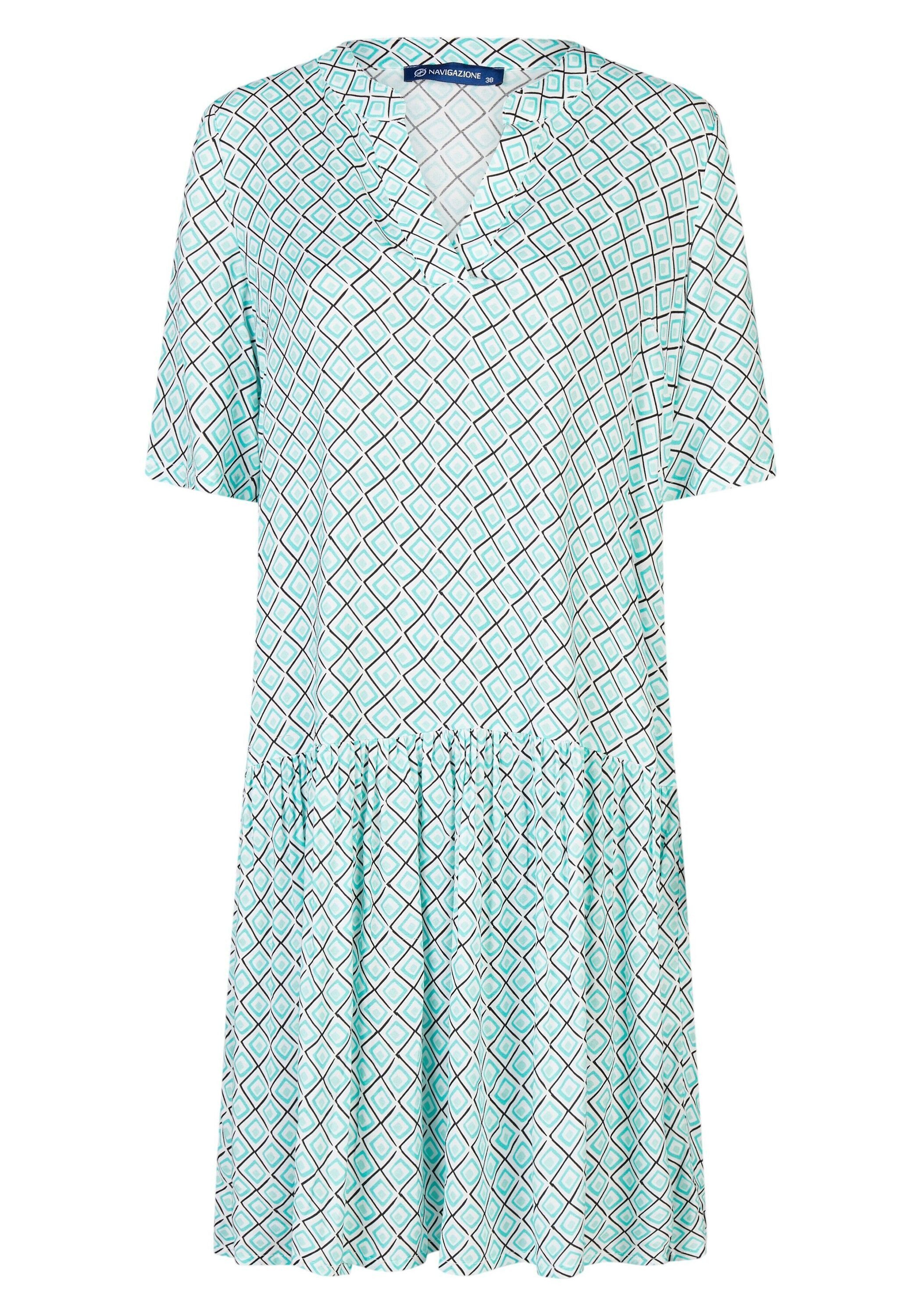 NAVIGAZIONE A-Linien-Kleid (1-tlg) Graphischer Druck günstig online kaufen