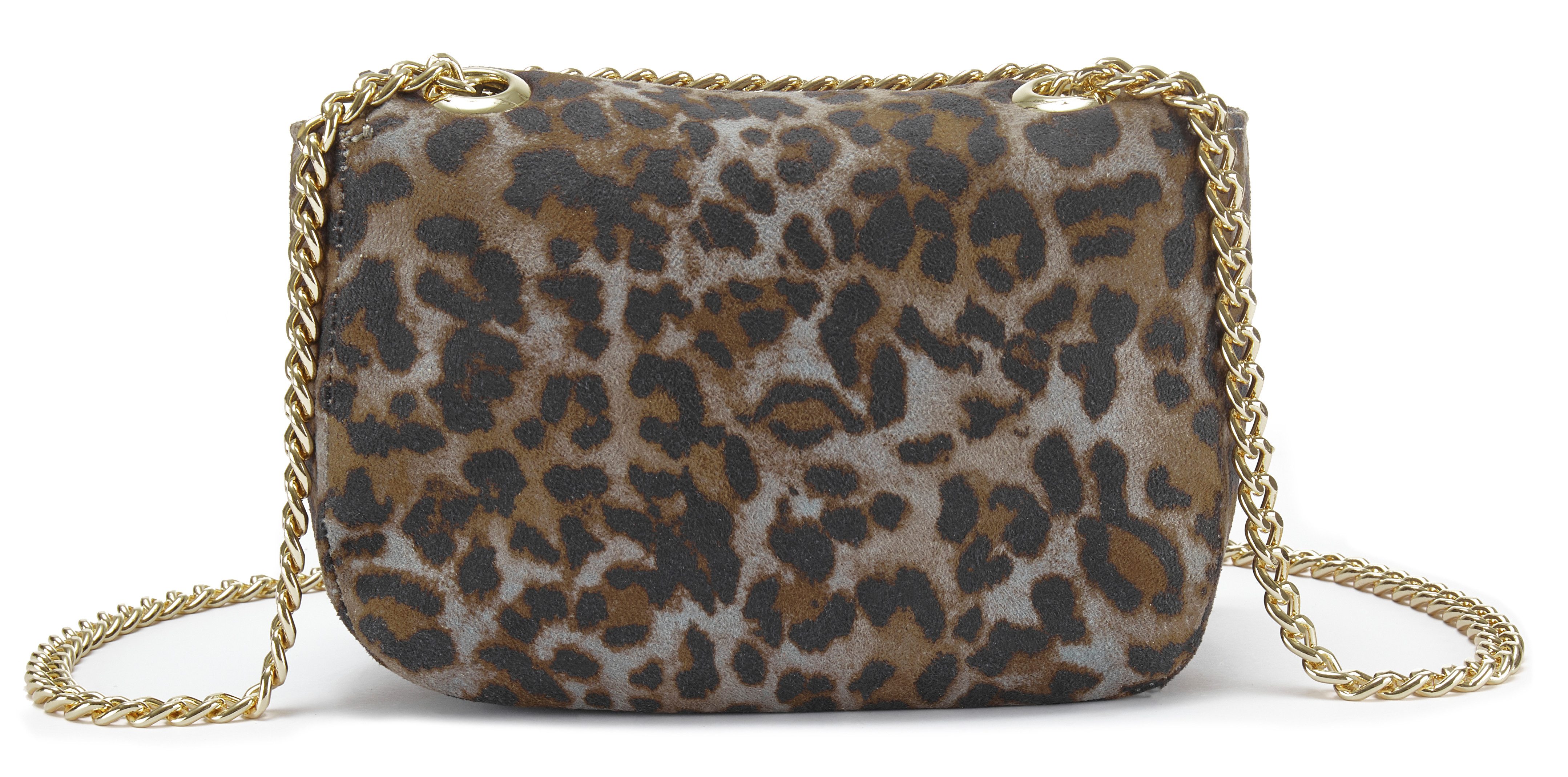 Vivance Umhängetasche, Minibag, Handtasche, Henkeltasche, Crossbody Bag, Leo-Optik VEGAN