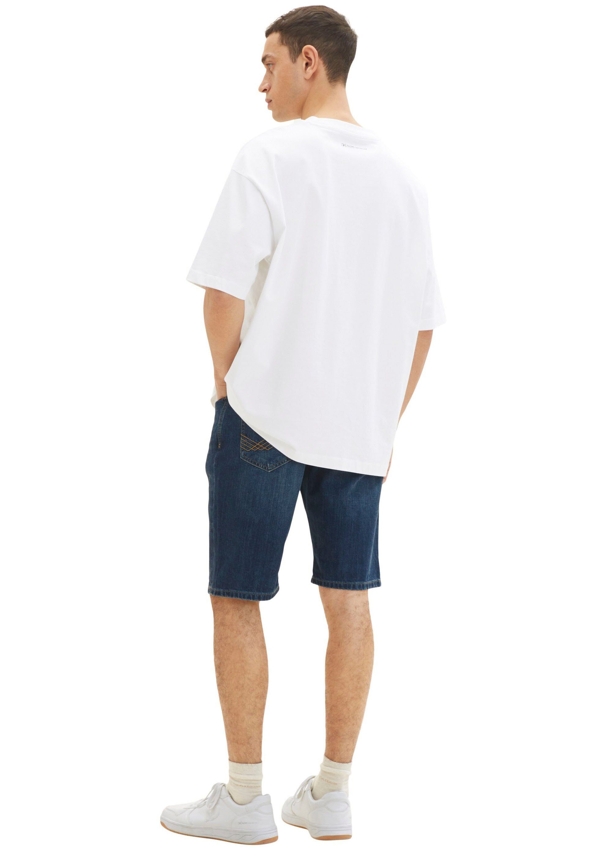 Form Jeansshorts in blue Josh 5-Pocket TAILOR tinted TOM