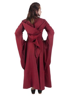 Metamorph Kostüm Kleid mit Kapuze - Nyx, Von Hexe bis Magierin! Stilvoll gewandet fürs Larp und Mittelalter!