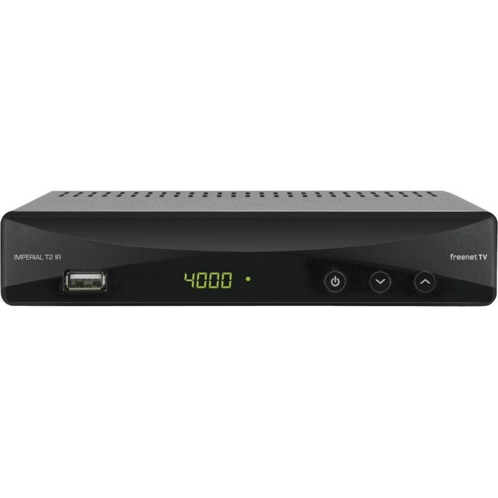 Imperial T2 IR Freenet TV Receiver Schwarz DVB-T2 Receiver